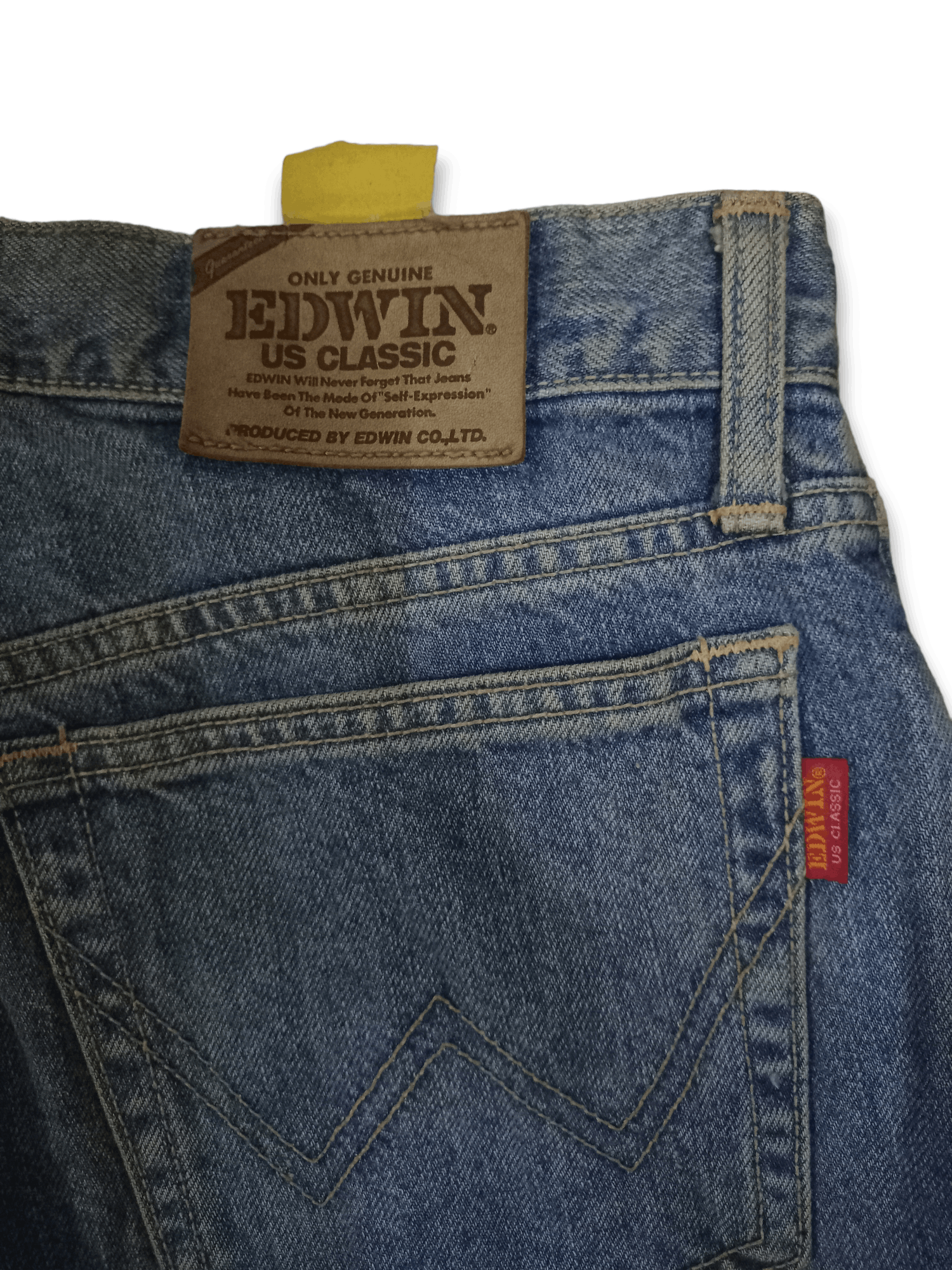 Edwin Vintage Edwin 1962 US Classic Grunge Style Baggy Jeans 31x26 Size US 31 - 11 Thumbnail