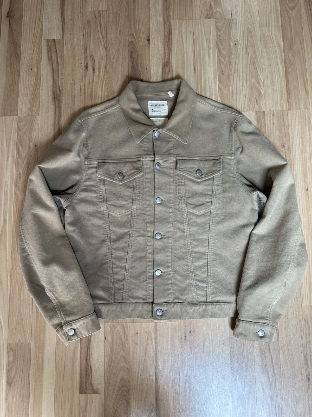 Helmut Lang Helmut Lang 1999 cotton work jacket Size US L / EU 52-54 / 3 - 1 Thumbnail