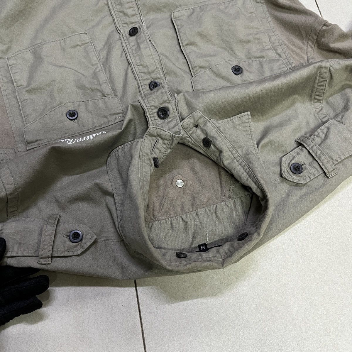 PPFM Vintage Ppfm Eastern Rock Military Modular Shirt Size US S / EU 44-46 / 1 - 12 Thumbnail