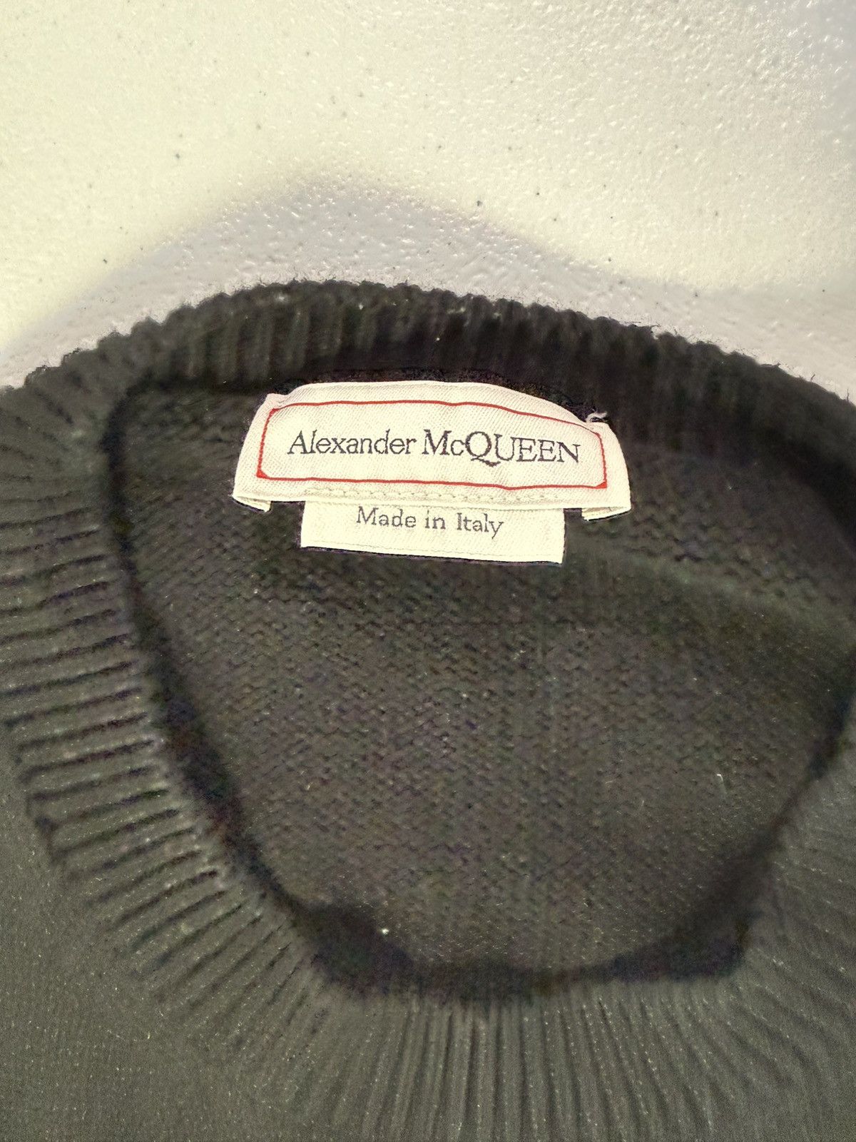 Alexander McQueen Alexander McQueen Knitted Crewneck Jumper Sz L LOT Size US L / EU 52-54 / 3 - 4 Thumbnail