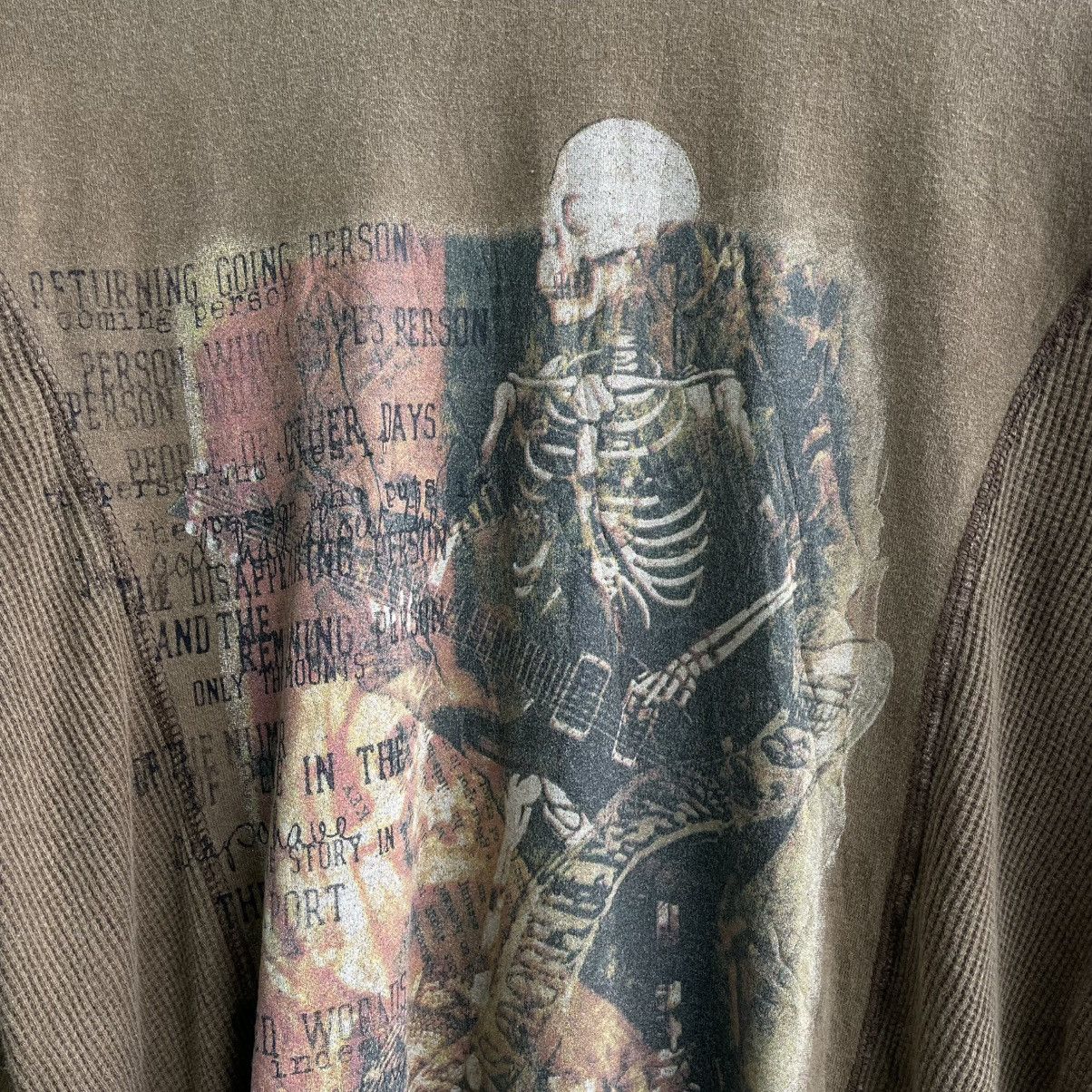 Japanese Brand Vintage Y2K Daily News Punk Style Tee Shirt Size US M / EU 48-50 / 2 - 5 Thumbnail