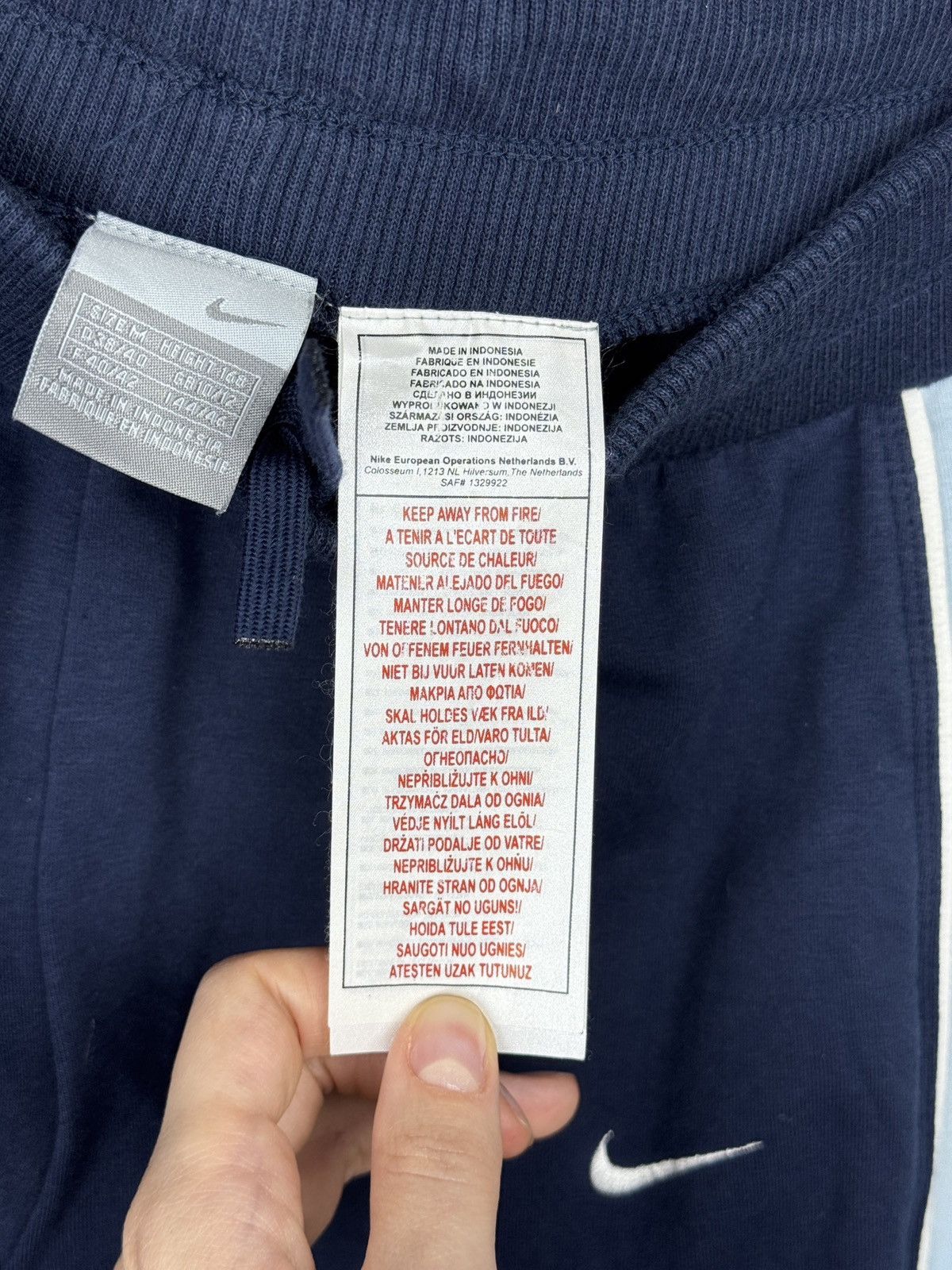 Nike Nike vintage y2k blue women’s wide flared cotton sweatpants Size 30" / US 8 / IT 44 - 11 Thumbnail