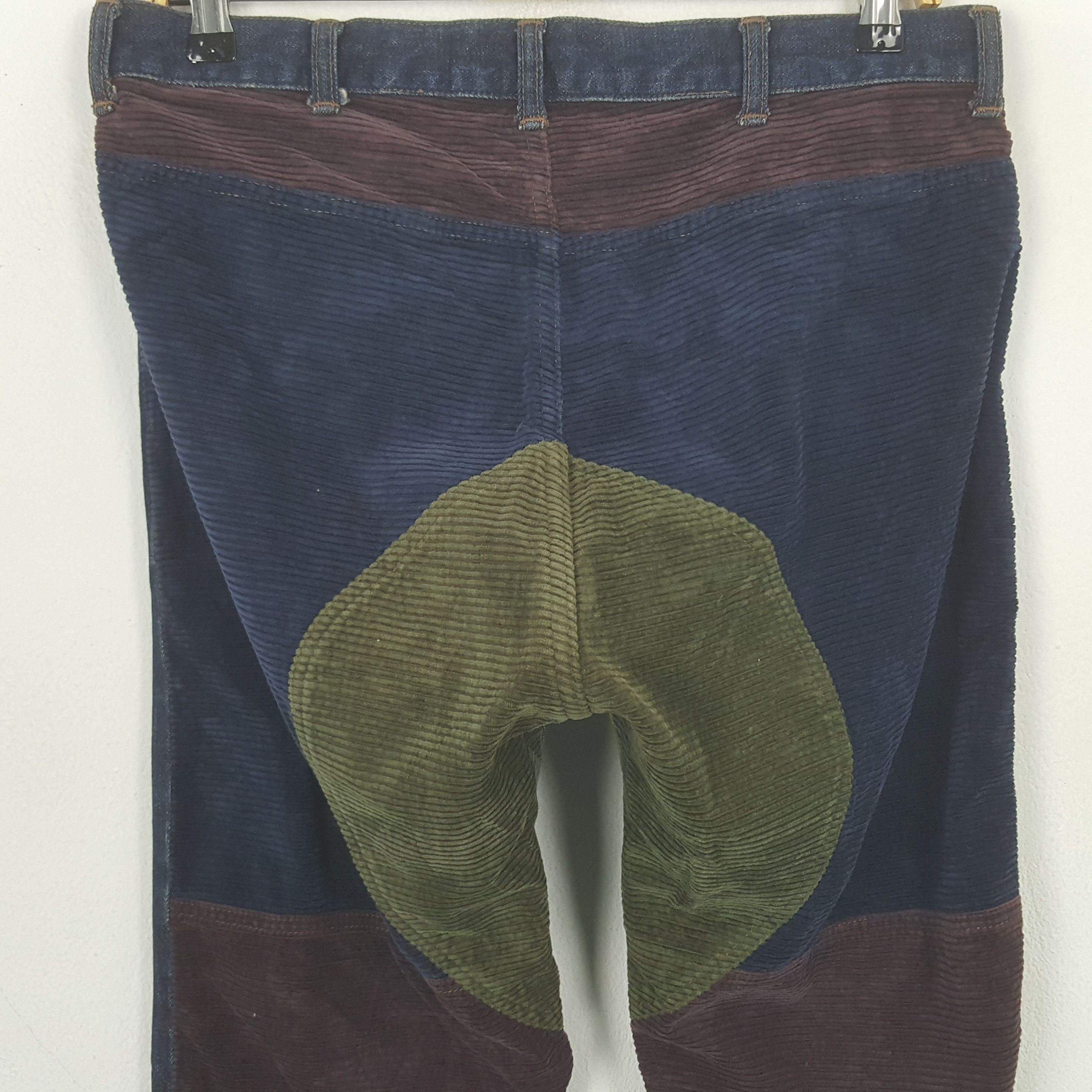 Japanese Brand Vintage Japanese Brand Patchwork Denim Jeans Size US 32 / EU 48 - 5 Thumbnail