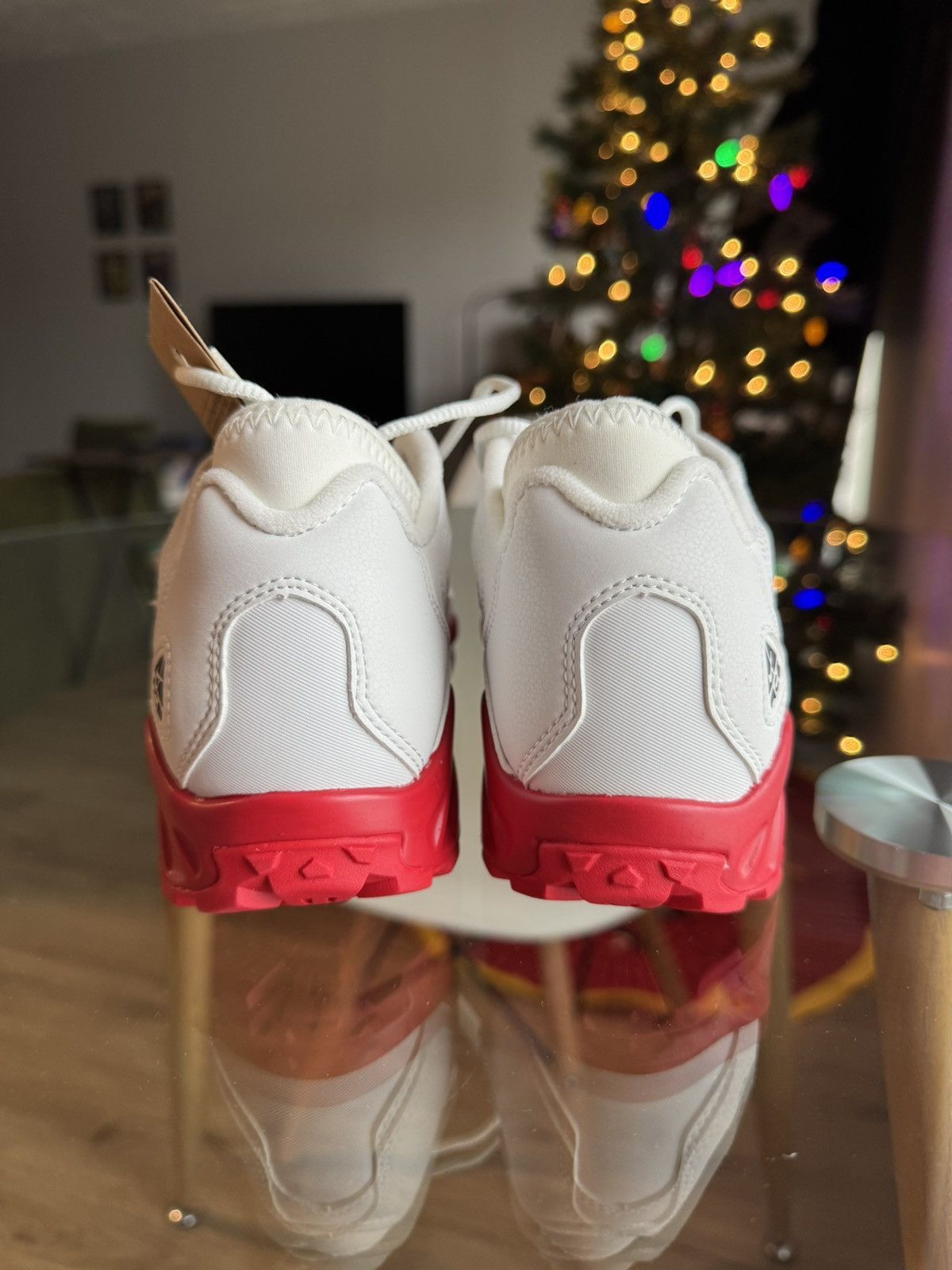 Nike Nike ACG Air Exploraid “White Gym Red” Size US 5.5 / EU 38 - 4 Thumbnail