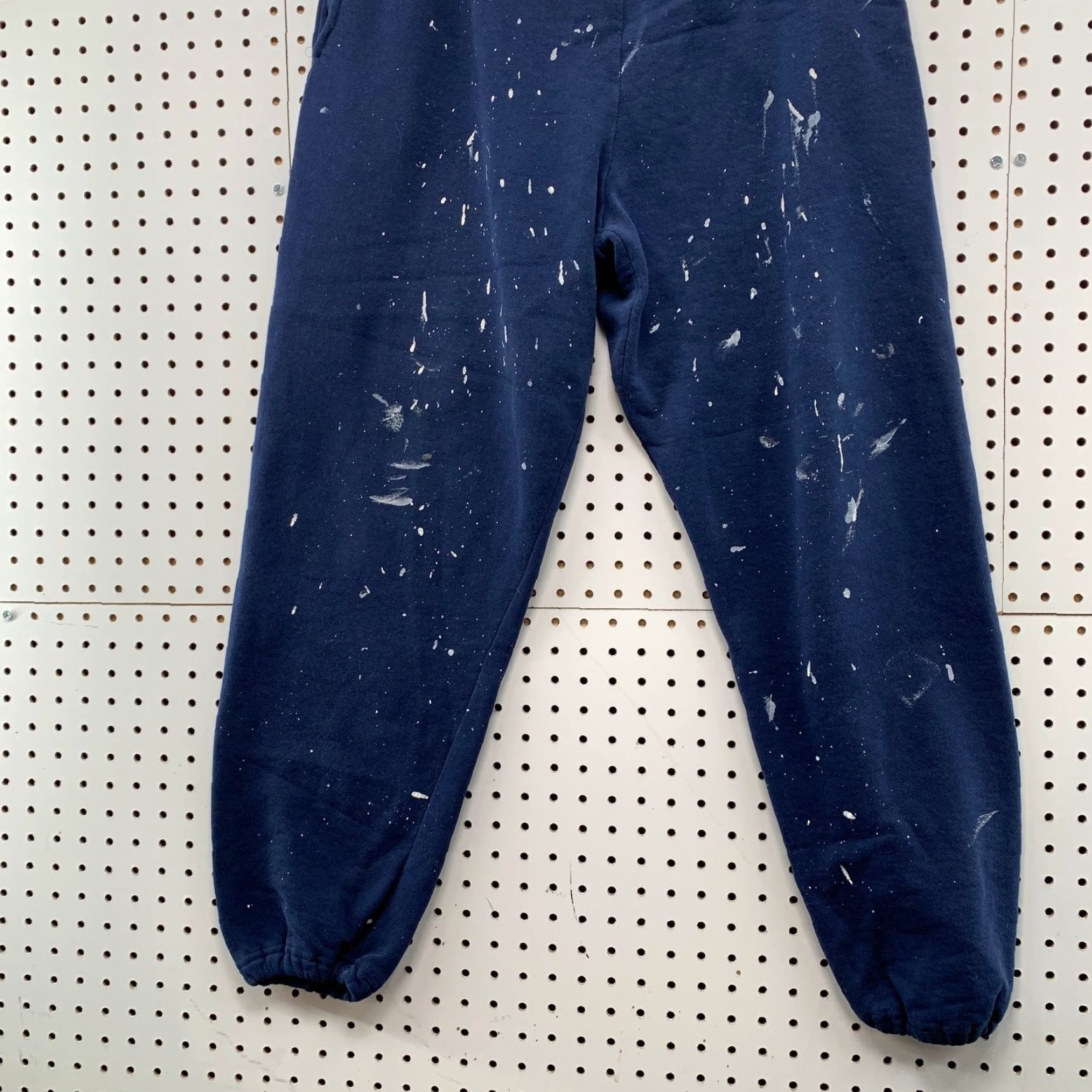 Vintage VINTAGE Bike Sweatshirt Mens Large Blue Distressed Paint Fleece 34x30 Made USA Size US L / EU 52-54 / 3 - 5 Thumbnail