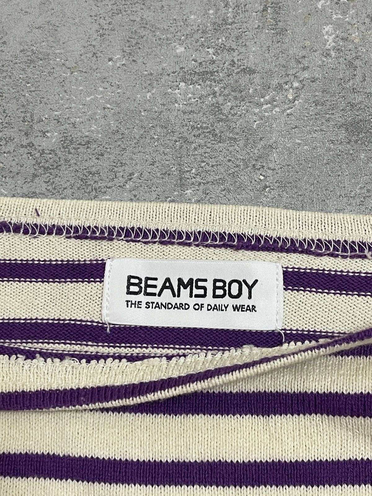 Beams Plus Beams Boy Y2K Stripe WP Longsleeve Shirt Size US S / EU 44-46 / 1 - 8 Thumbnail