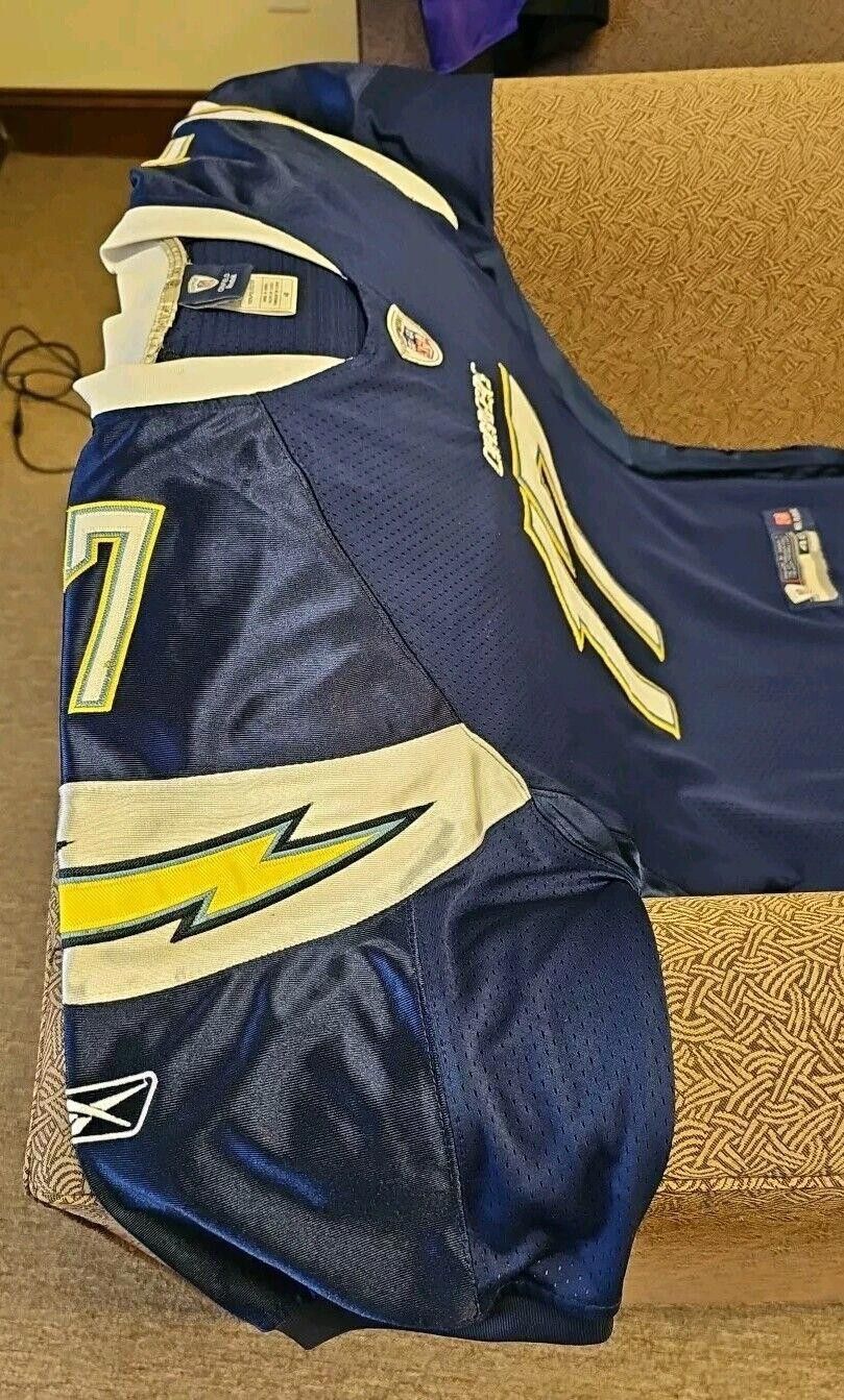 Designer Reebok PHILIP RIVERS #17 LA Chargers Men's Jersey Size 48 Size ONE SIZE - 2 Thumbnail