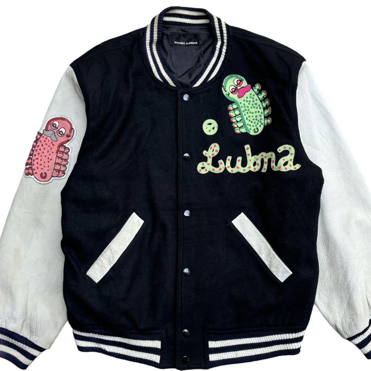 Hysteric Glamour 90's Hysteric Glamour Lubma Varsity Jacket Size US L / EU 52-54 / 3 - 3 Thumbnail