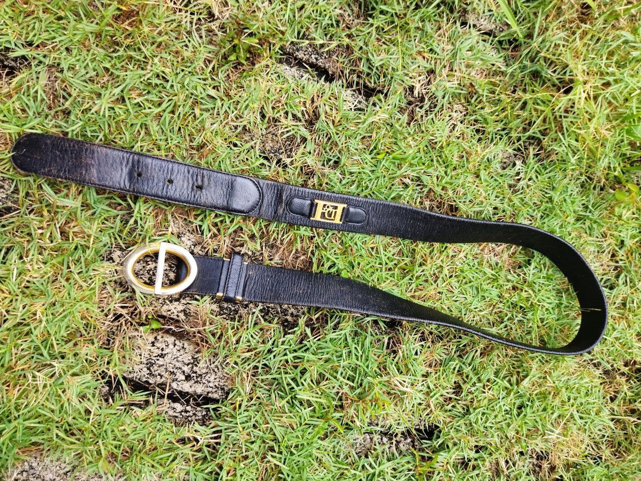 Christian Dior Monsieur Vintage Christian Dior Leather Belt Size ONE SIZE - 9 Thumbnail