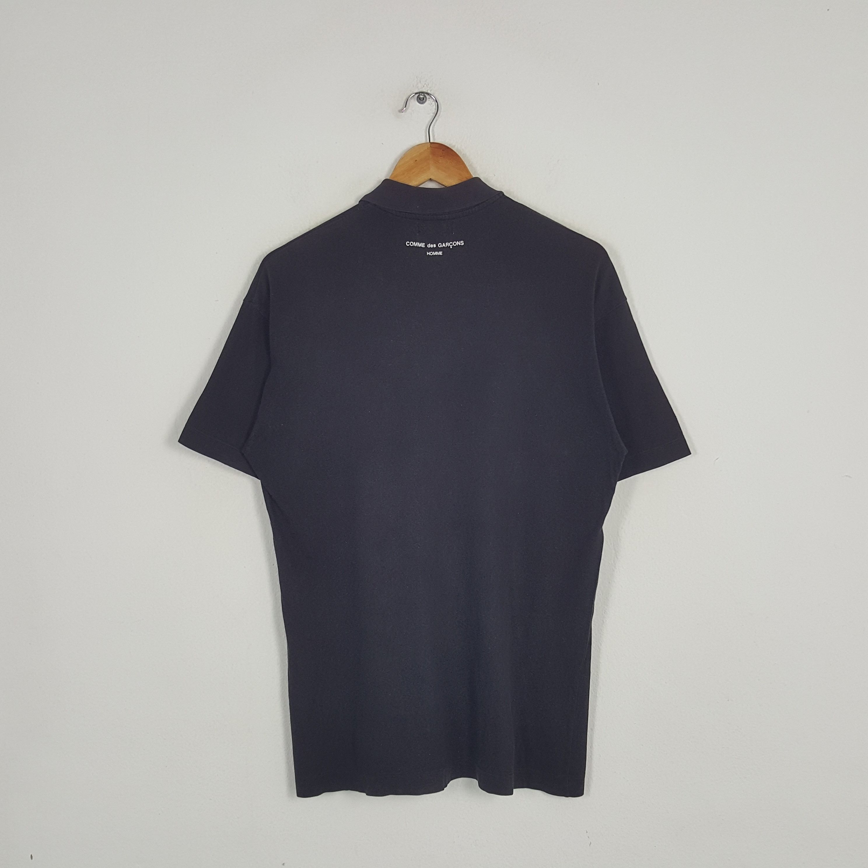 Comme des Garcons Homme × Japanese Brand × Vintage Vintage Comme des Garcons Homme Japanese Designer Polos Size US M / EU 48-50 / 2 - 2 Thumbnail
