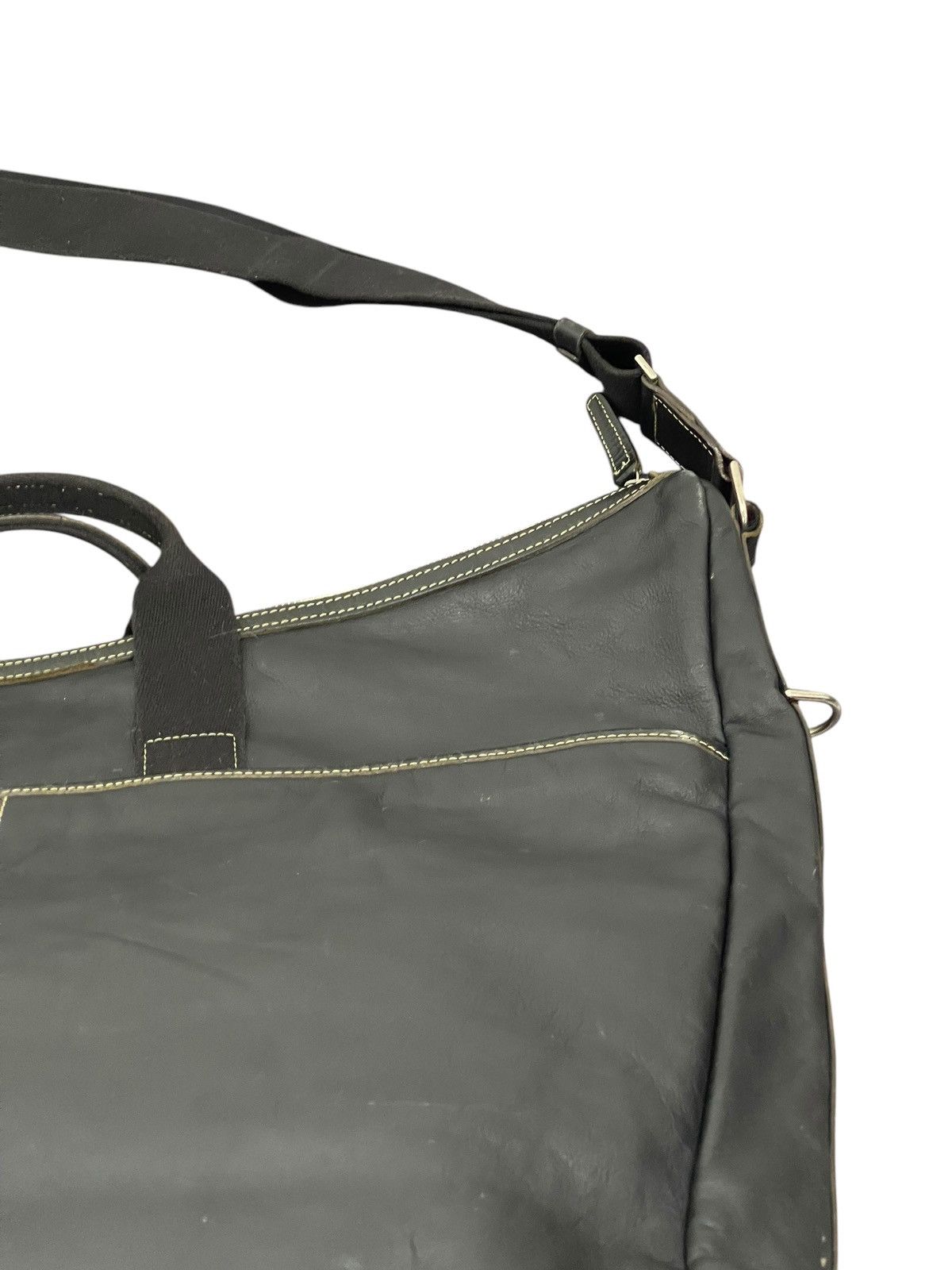 Genuine Leather Full Leather Nasimo Duffle Travel Bag 1🟩9 Size ONE SIZE - 18 Thumbnail