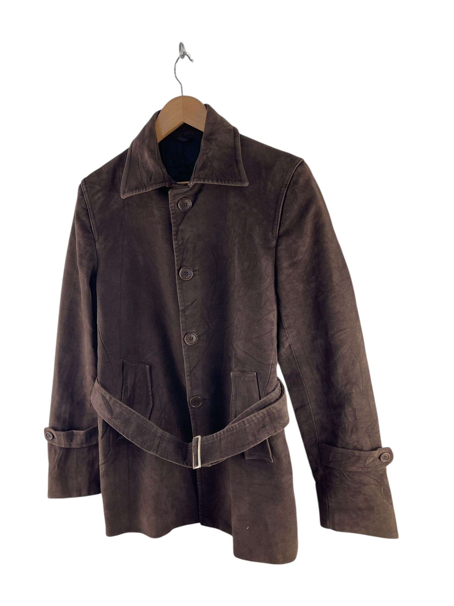 Costume National Costume National Homme Velvet Belt Jacket Size US M / EU 48-50 / 2 - 5 Thumbnail