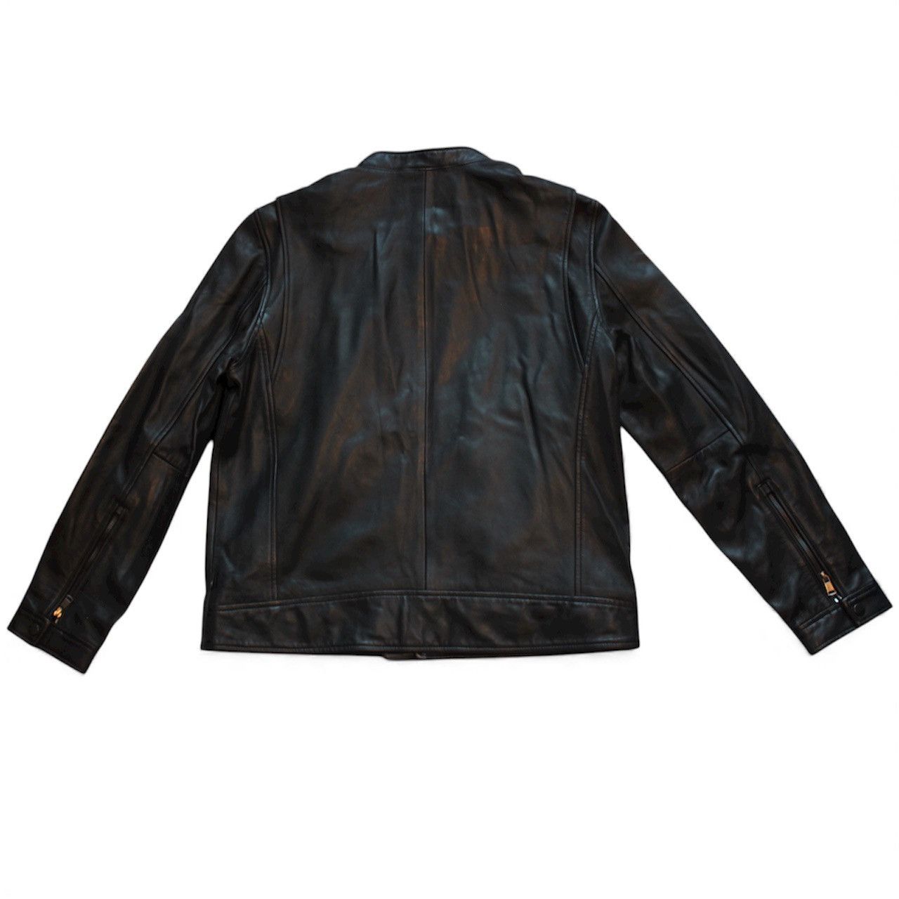 Other AG Jeans Black Leather Jacket – Size XL – Brand New Size US XL / EU 56 / 4 - 2 Thumbnail