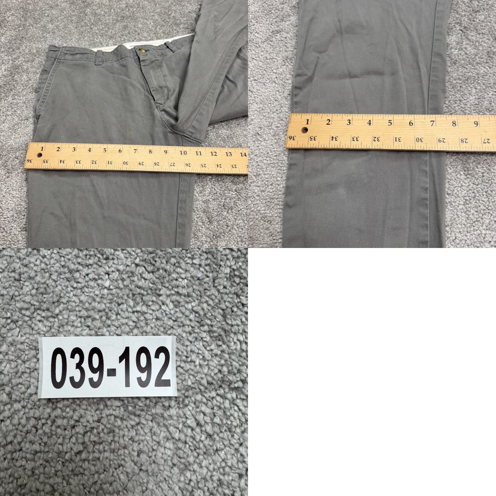 Urban Outfitters Urban Outfitters Chino Pants Mens 30x32 Gray Slim Straight Cotton Work Size US 30 / EU 46 - 10 Thumbnail