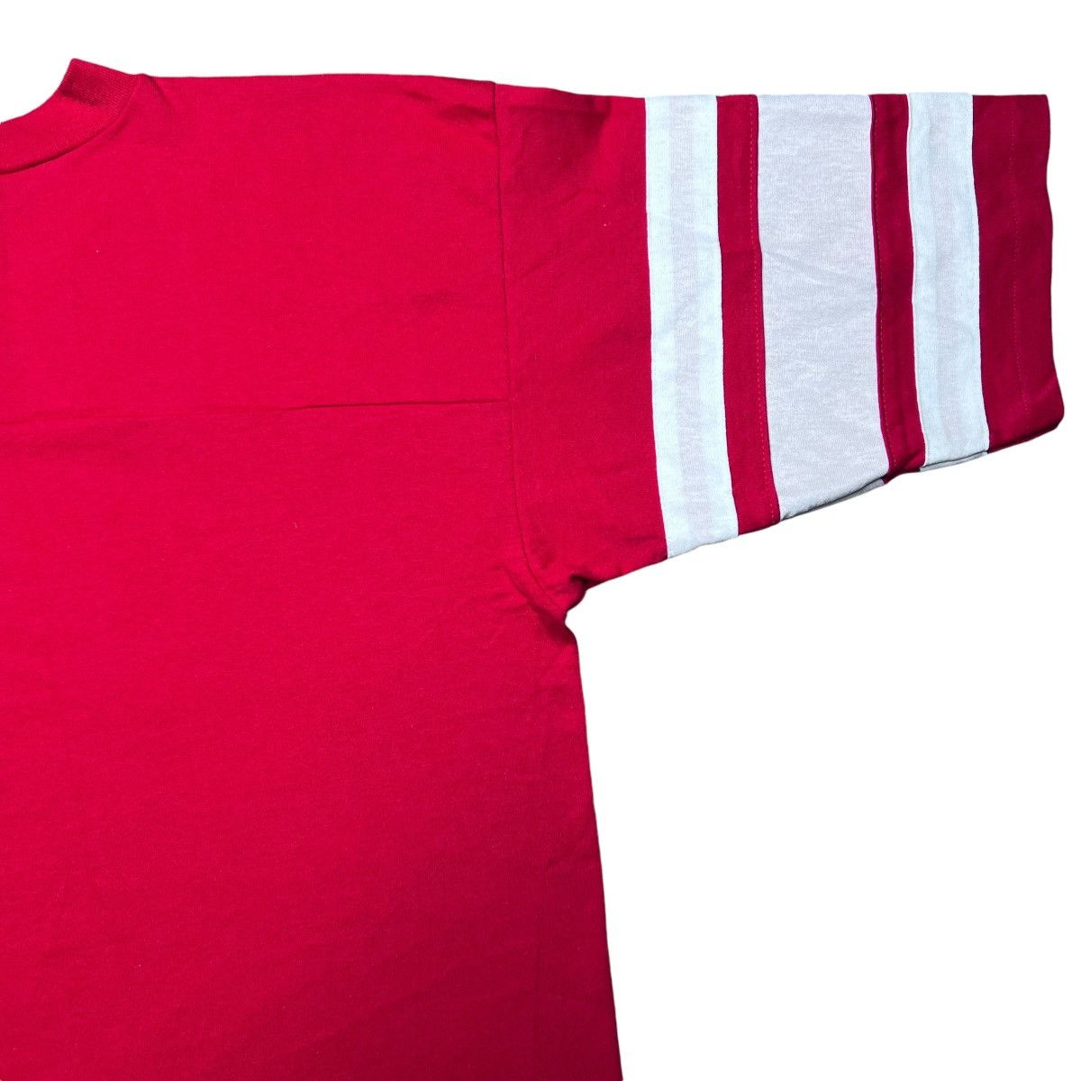 NFL × Salem Sportswear × Vintage Vintage 90s NFL San Francisco 49ers 3D Spell Out Logo 7 Tee Size US L / EU 52-54 / 3 - 10 Thumbnail