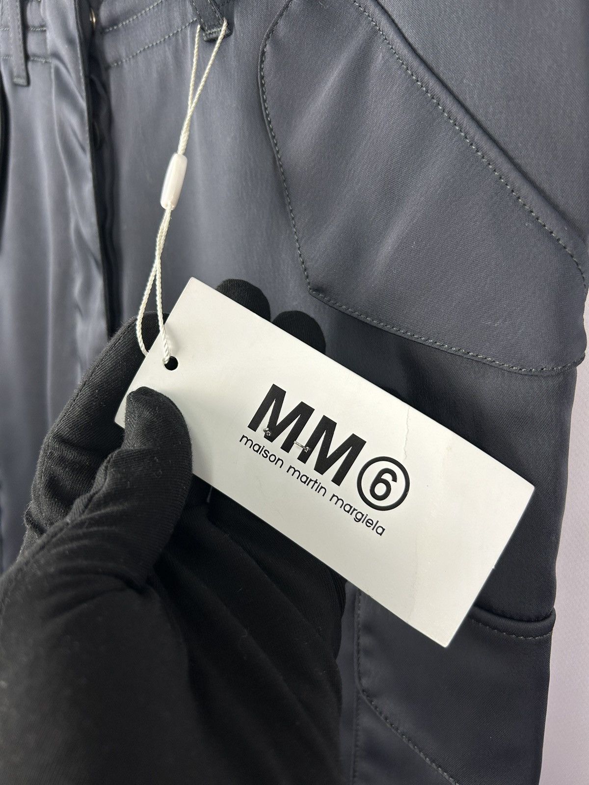 Maison Margiela MM6 Maison Martin Margiela S/S 2010 Cargo Shorts Navy IT36 Size 25" / US 0 / IT 36 - 6 Thumbnail