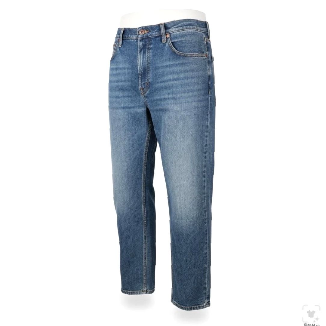 Levi's Levi's 541 Jeans Mens 38x30 Blue Medium Wash Athletic Tapered Zip Fly Denim 5-Pocket Logo Vintage: No Mens Jeans Size US 38 / EU 54 - 2 Thumbnail