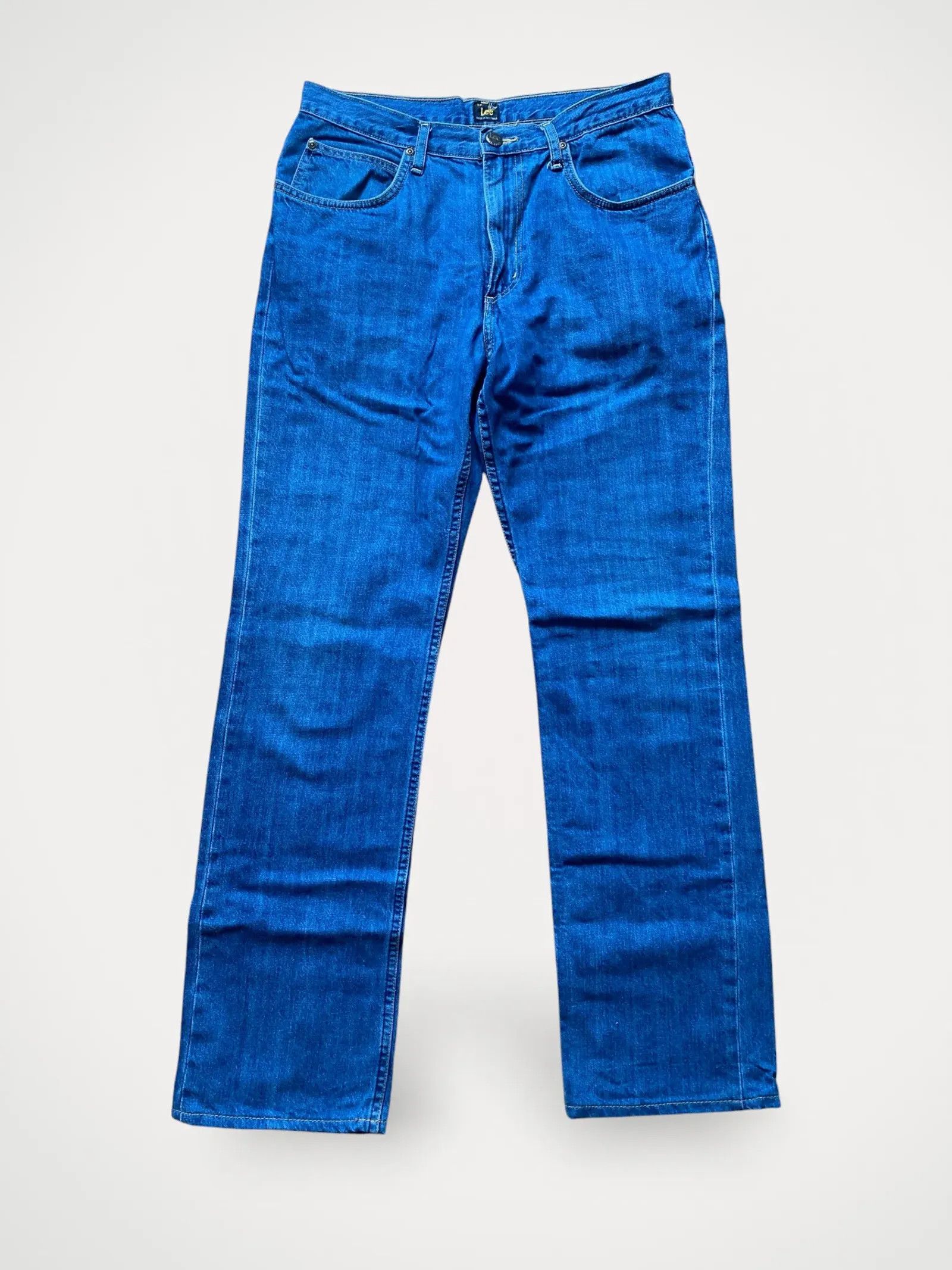 Lee Lee Brooklyn Straight Jeans Size 33" - 1 Thumbnail