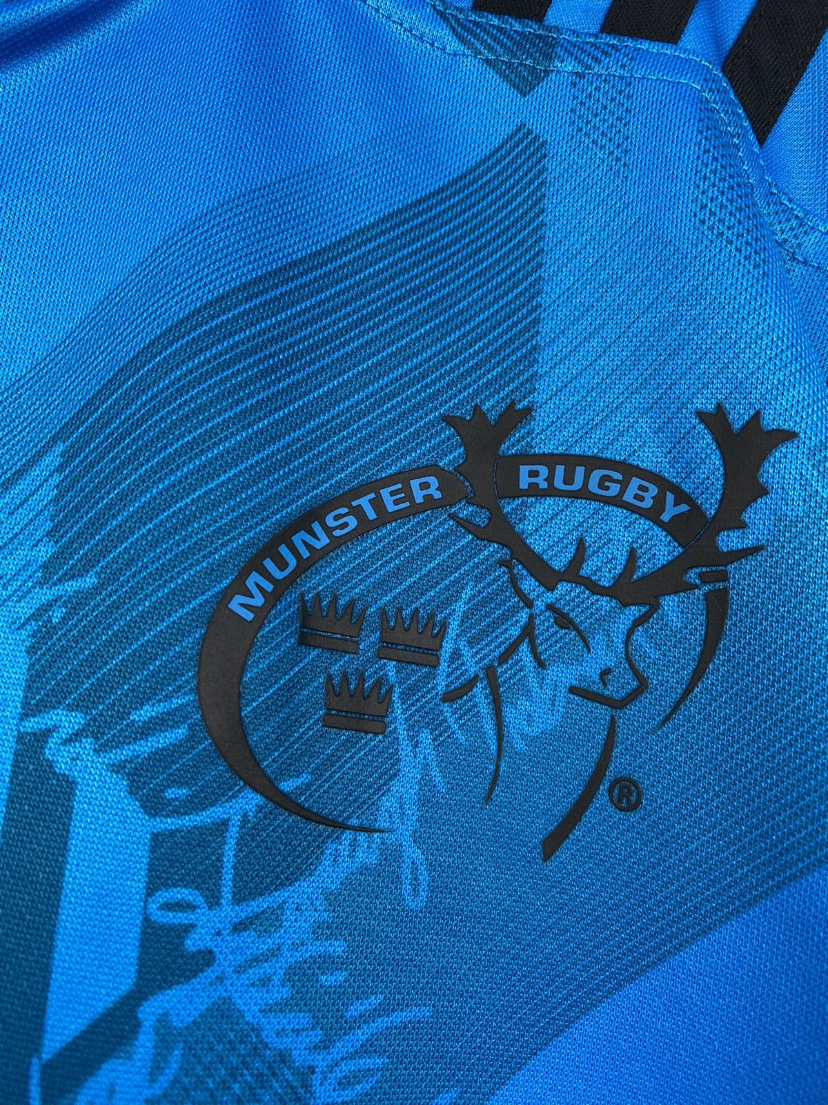 Adidas Munster 2015 2016 Rugby Adidas Jersey Wigan British Lions Size US XXL / EU 58 / 5 - 3 Thumbnail