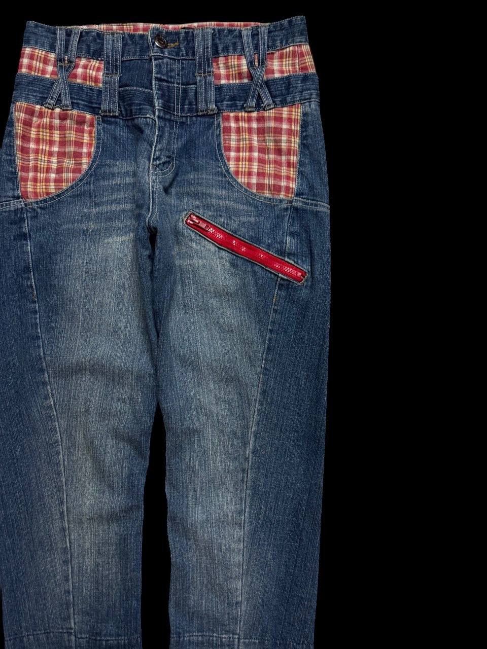 Japanese Brand × Seditionaries DOUBLE WAIST Japanese Mudwash Twist Leg Spilt Flannel Zipper Size US 30 / EU 46 - 5 Thumbnail
