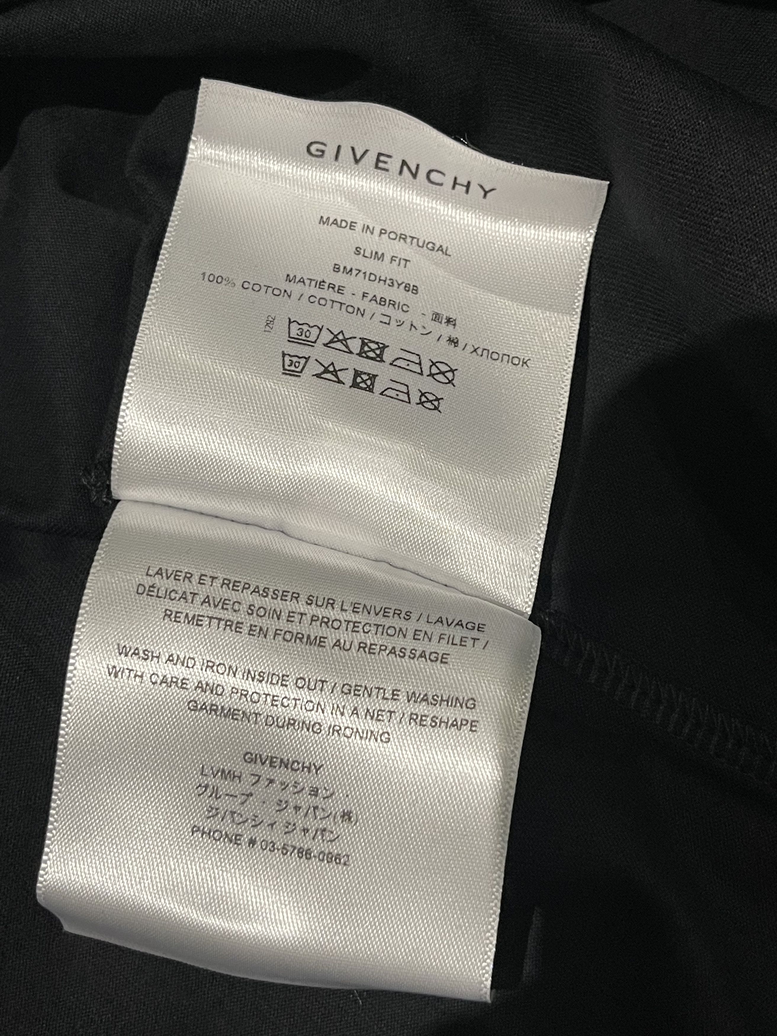 Givenchy Givenchy Multicolour Embroidery Logo T Size US S / EU 44-46 / 1 - 7 Thumbnail
