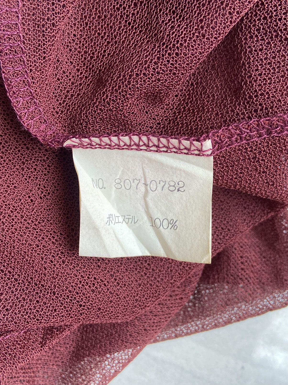 Designer × Japanese Brand Acid Rende Vous Mesh T-Shirt Size US XS / EU 42 / 0 - 12 Thumbnail