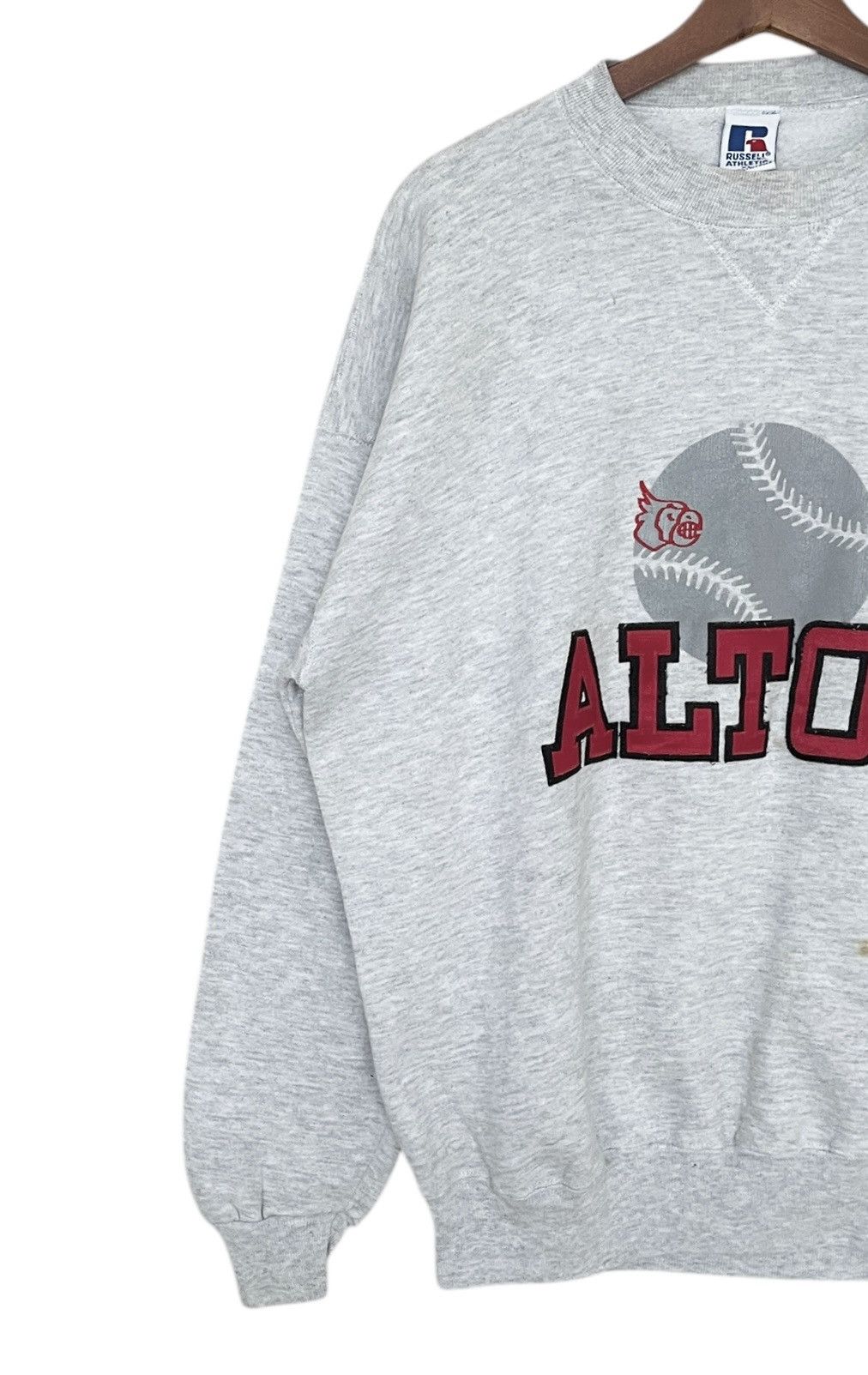 Russell Athletic × Vintage Vintage Brand Russell Alton Sweatshirt 1990s Size US XL / EU 56 / 4 - 3 Thumbnail
