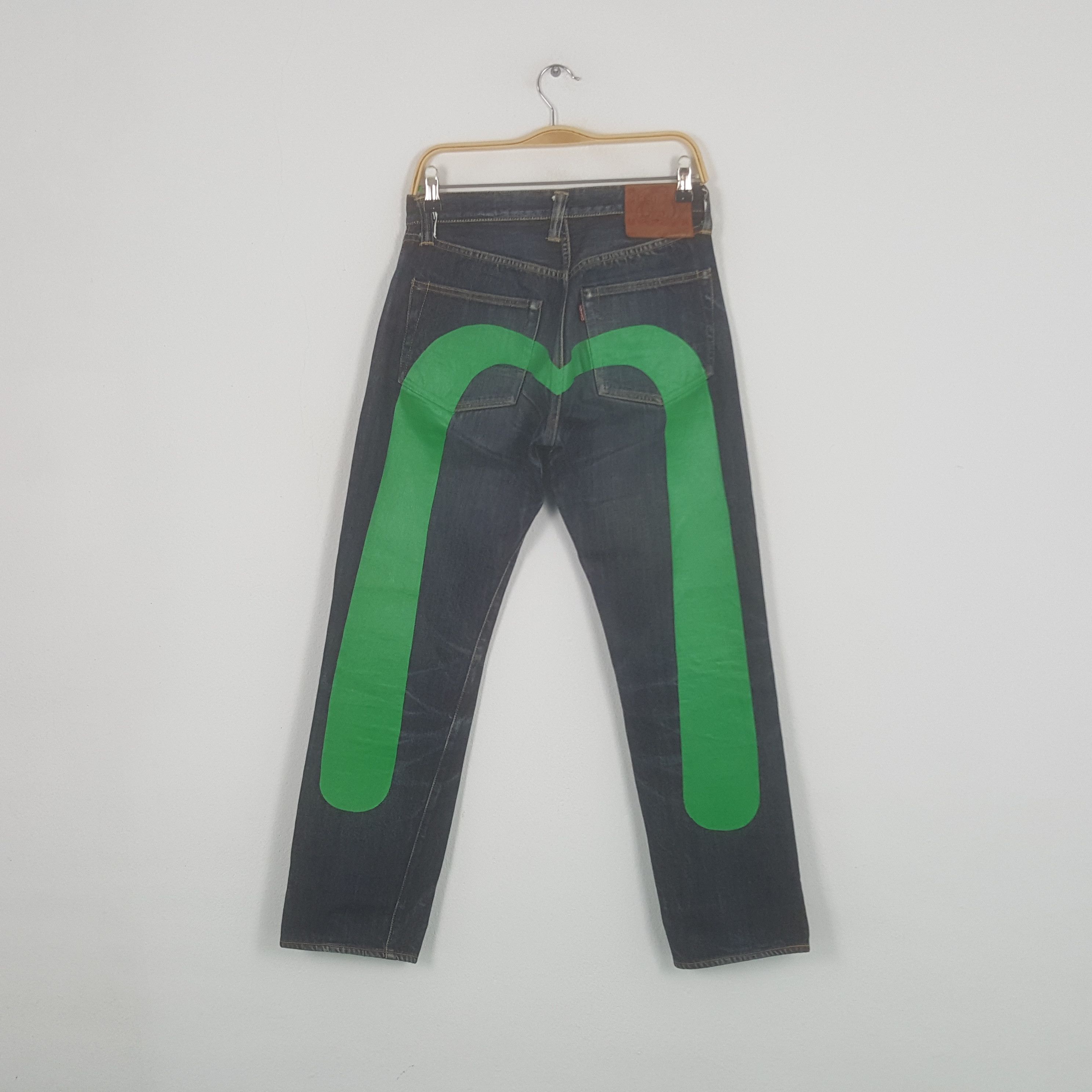 Evisu × Japanese Brand × Vintage Vintage Evisu Japanese Brand Daicock Custom Art Denim Jeans Size US 29 - 1 Thumbnail