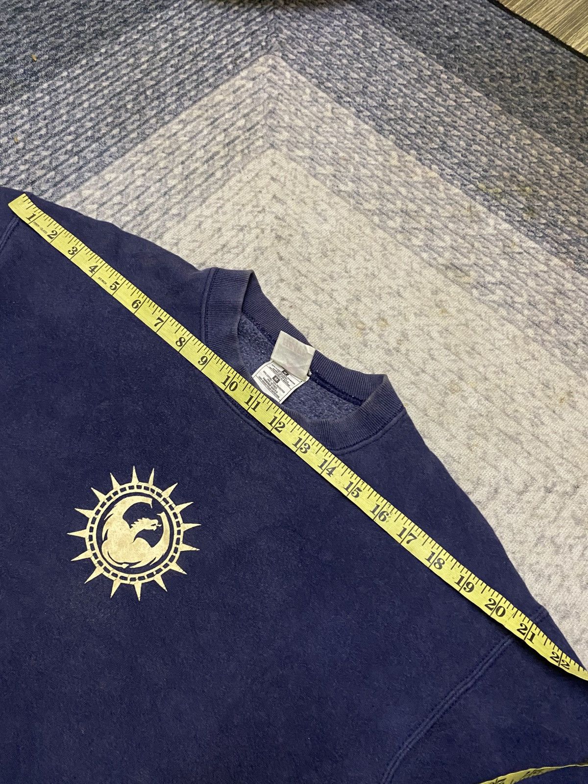 Blind Skateboards VINTAGE 90s DRAGON OPTICAL CROPPED SWEATSHIRT Size US M / EU 48-50 / 2 - 10 Thumbnail