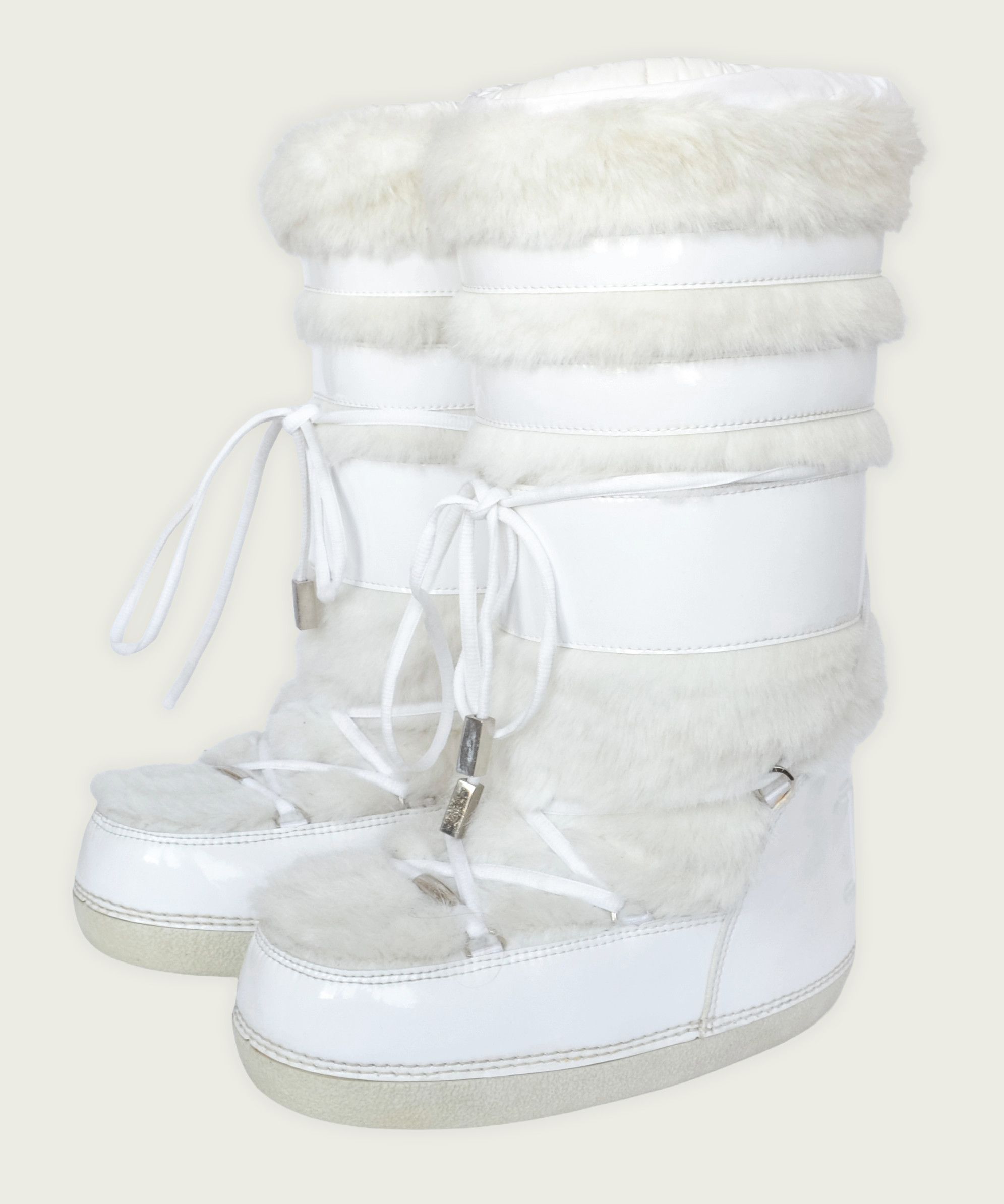 Dior DIOR Moon Boots White Winter Logo Ski John GALLIANO 36-38 Size US 8 / IT 38 - 4 Thumbnail