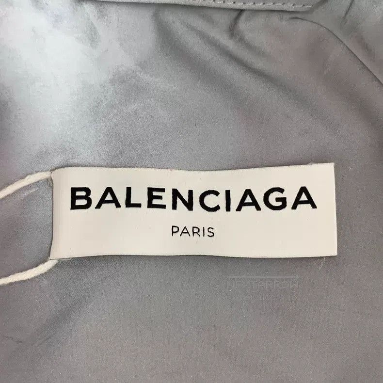 Balenciaga Balenciaga Grey Hooded Drawcord Collar Single Breasted Lon Size XXS / US 00 / IT 34 - 6 Thumbnail
