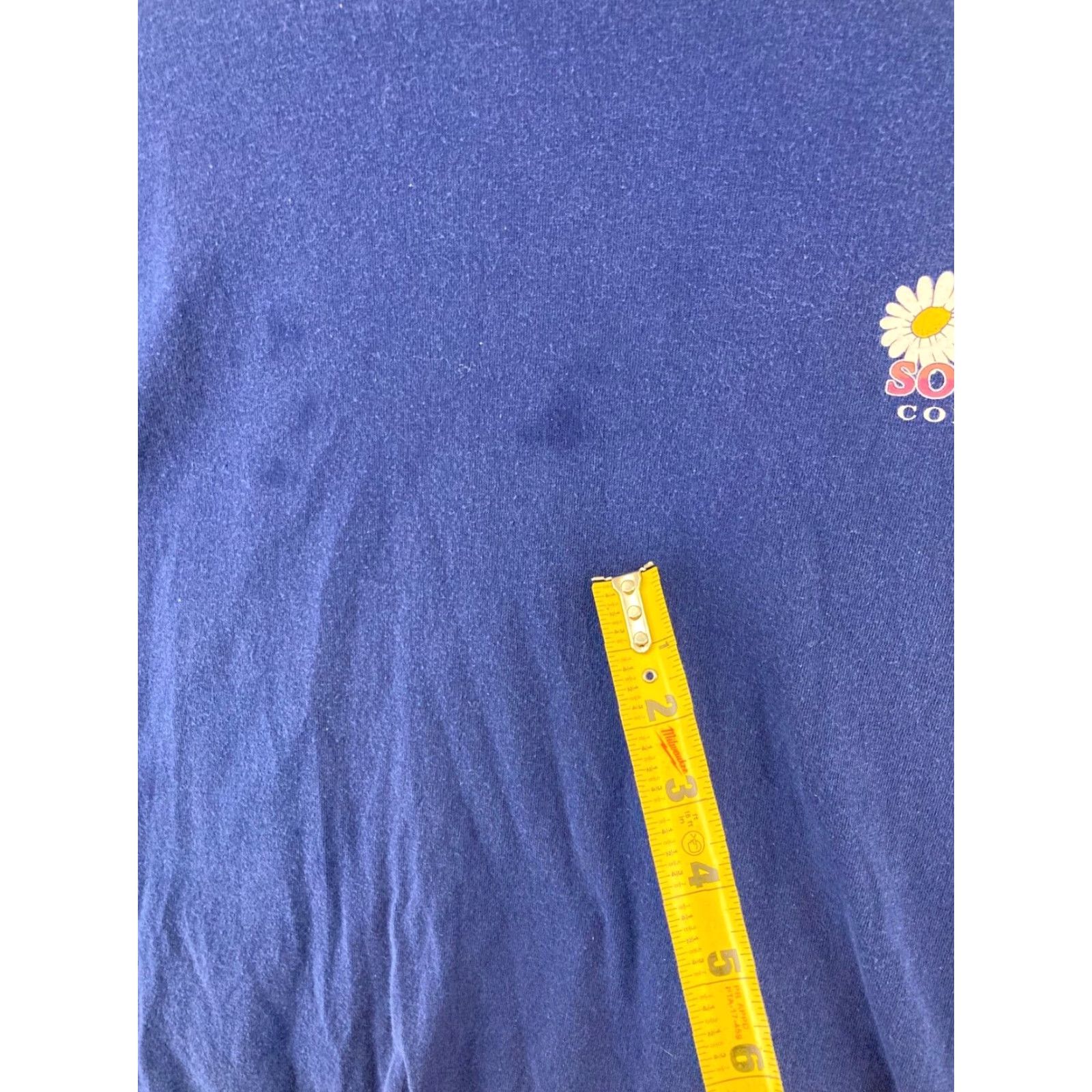 Vintage VINTAGE Simply Southern Womens T-Shirt XL Blue Nature Boho Crew Neck Casual Cotton 2010s Women's Size XL / US 12-14 / IT 48-50 - 5 Thumbnail
