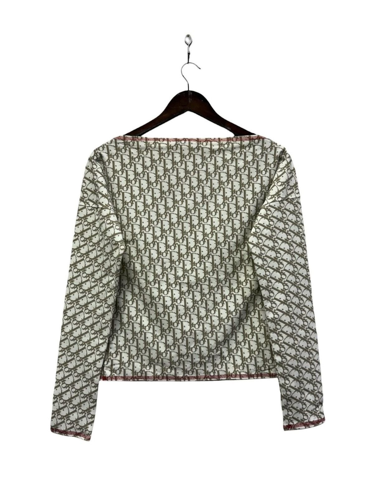 Dior CHRISTIAN DIOR Monogram Crop Top Size XS / US 0-2 / IT 36-38 - 8 Thumbnail