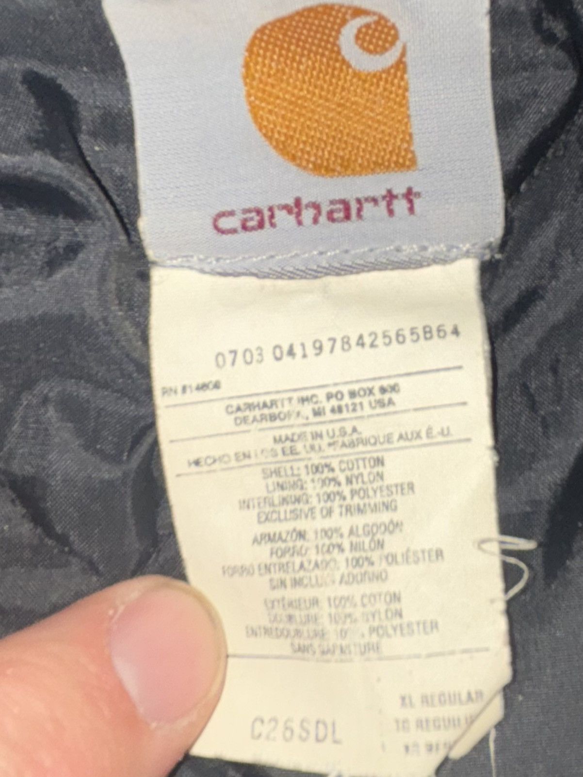 Carhartt VTG Carhartt Artic Detroit (2003) Size US XL / EU 56 / 4 - 6 Thumbnail