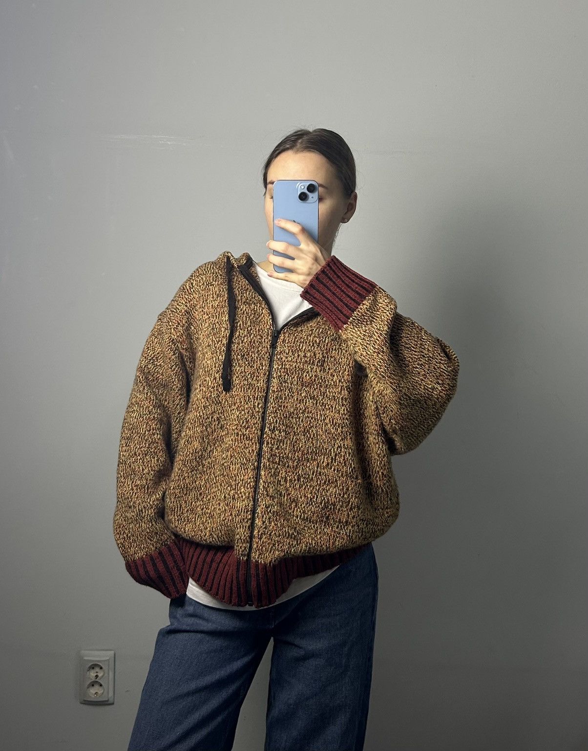 Marni × Uniqlo Knit hoodie Marni Uniqlo brown vintage zip small Size US S / EU 44-46 / 1 - 6 Thumbnail