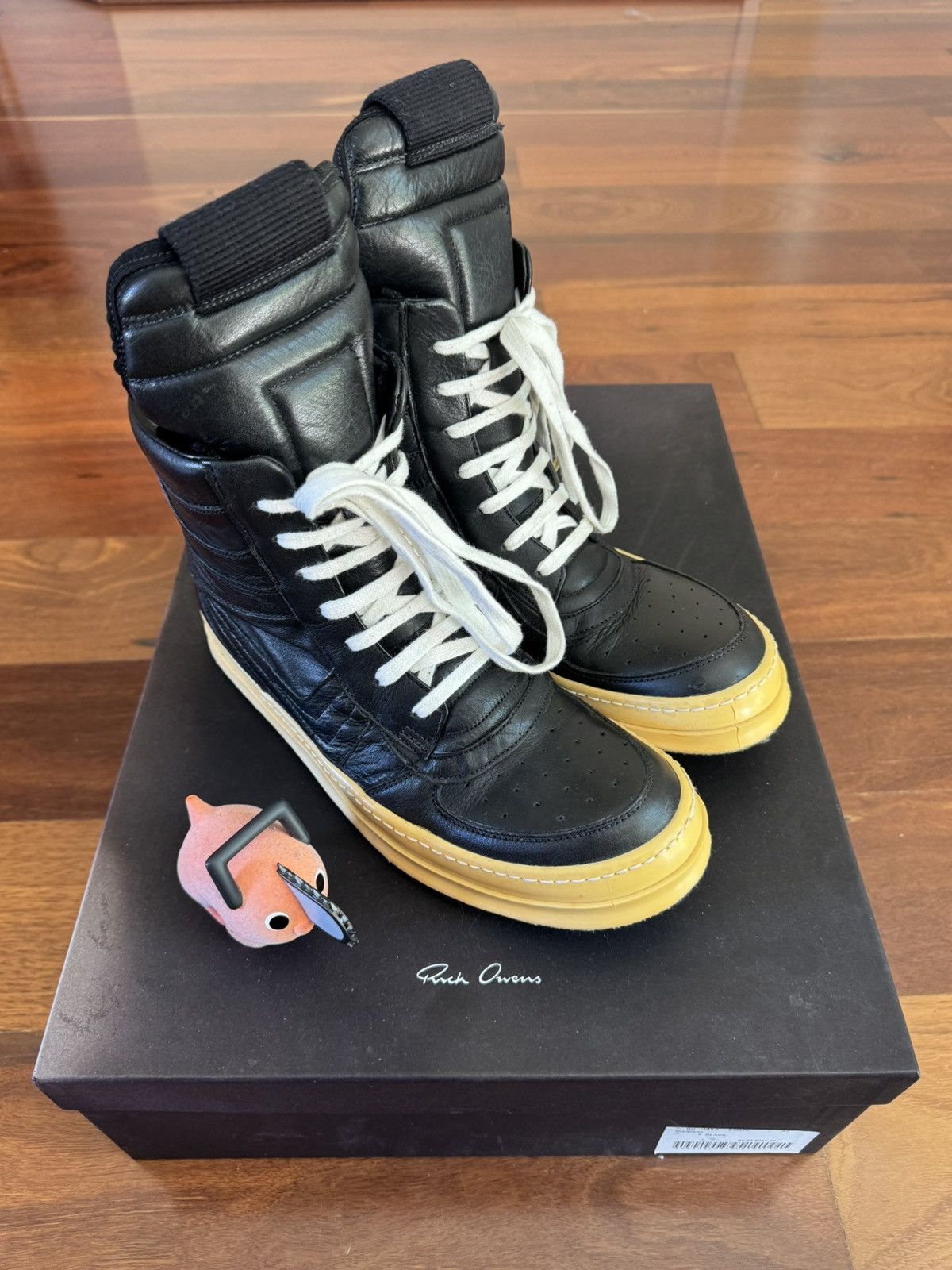Rick Owens Rick Owens Leather Dunks Size US 10 / EU 43 - 7 Thumbnail