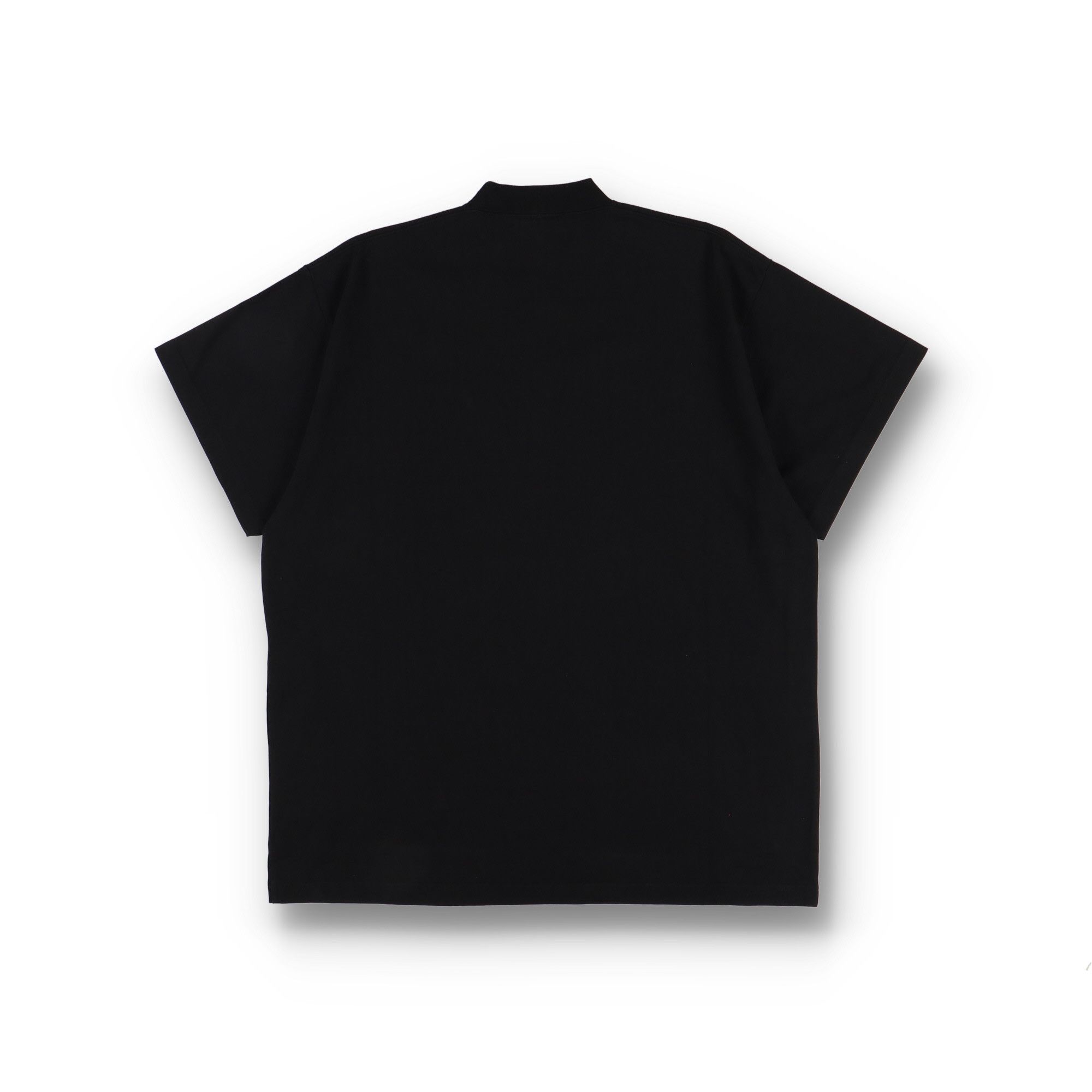 Balenciaga Black Embroidered Back Flip Logo Oversized T-Shirt Size US S / EU 44-46 / 1 - 10 Thumbnail