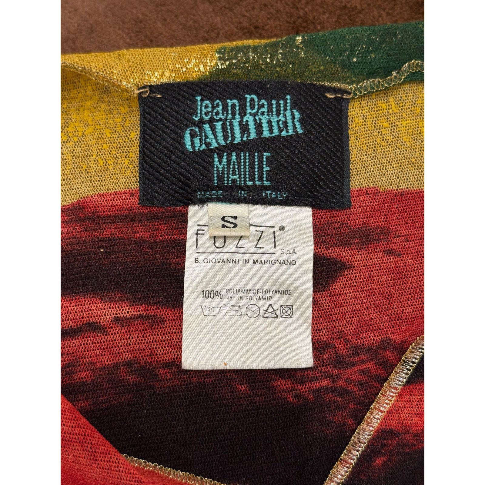 Jean Paul Gaultier S/S1996 Jean Paul Gaultier flamingo mesh vest Size S / US 4 / IT 40 - 7 Thumbnail