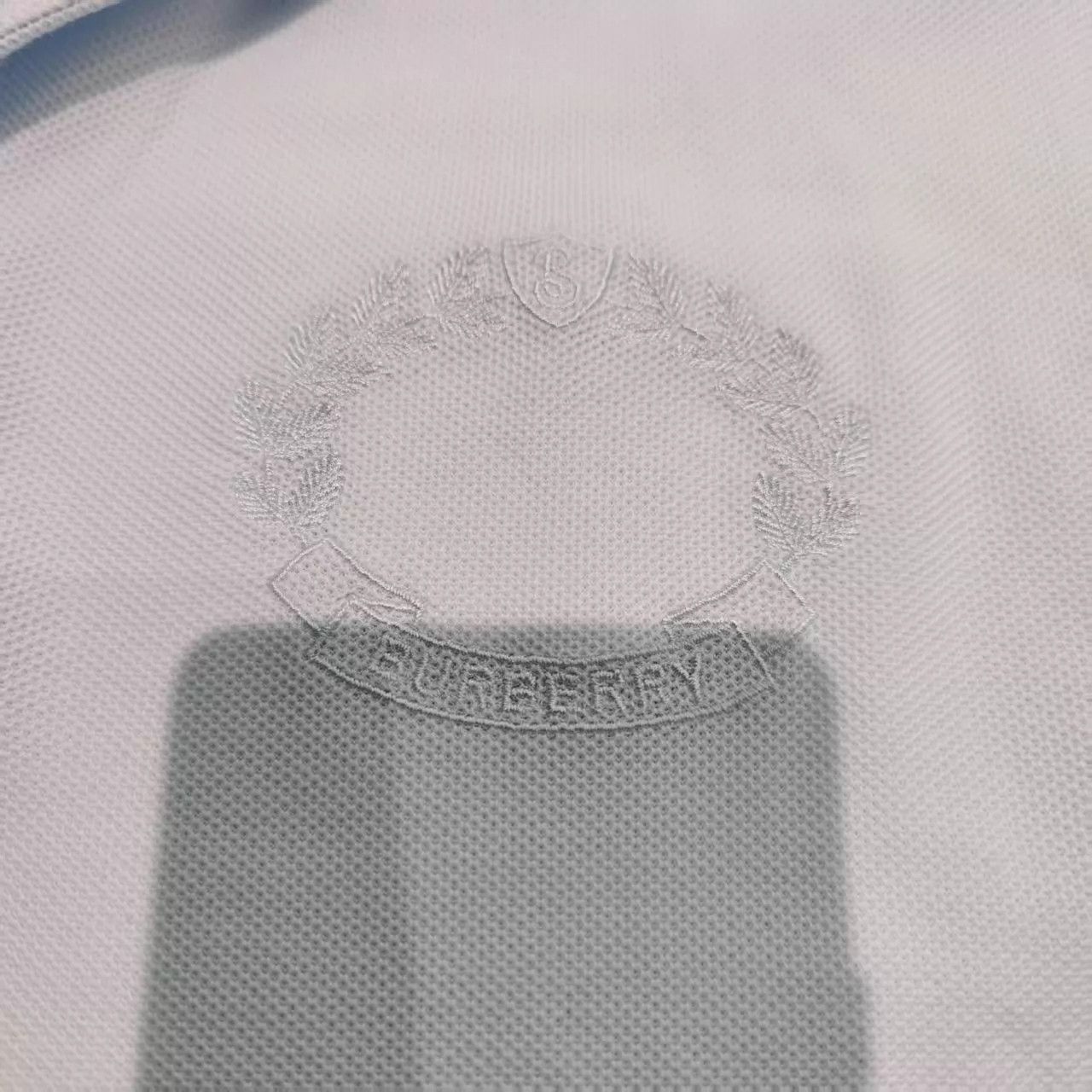Burberry Burberry Blue Embroidered Polo Shirt XS Size US XS / EU 42 / 0 - 4 Thumbnail