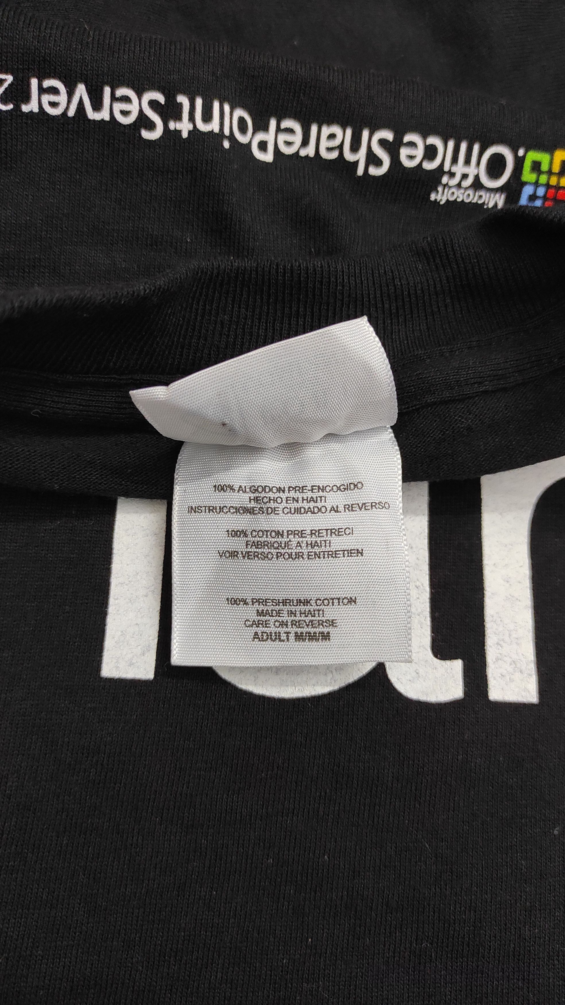 Microsoft 2007 Microsoft SharePoint server promo tee Size US M / EU 48-50 / 2 - 4 Thumbnail