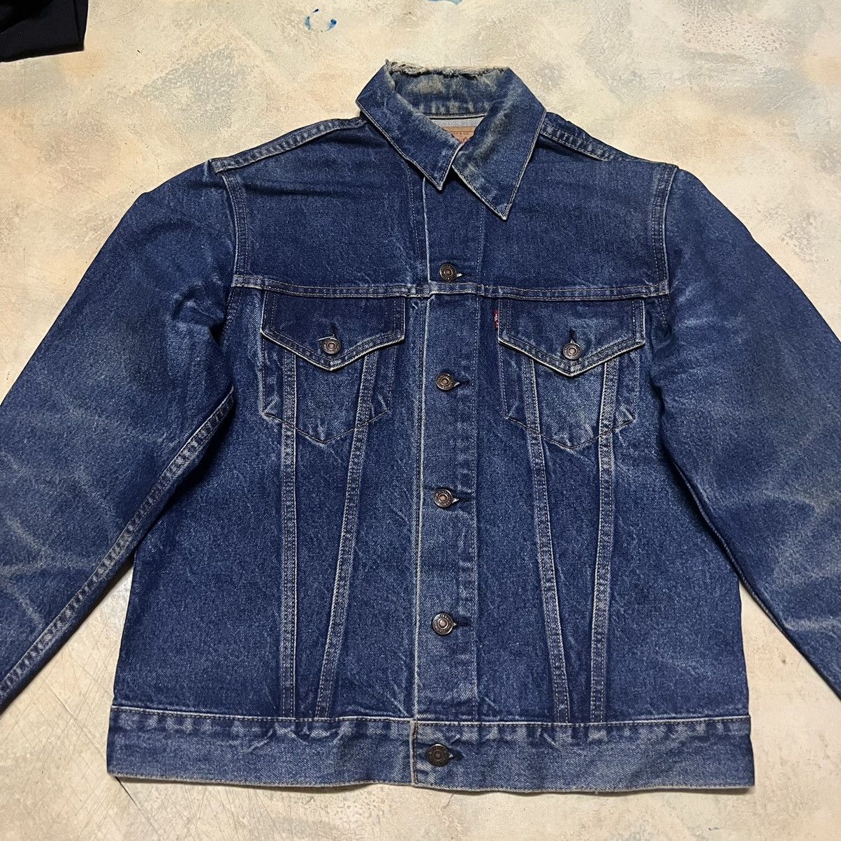 Levi's Vintage Levis Distressed Denim Jacket Size US M / EU 48-50 / 2 - 3 Thumbnail