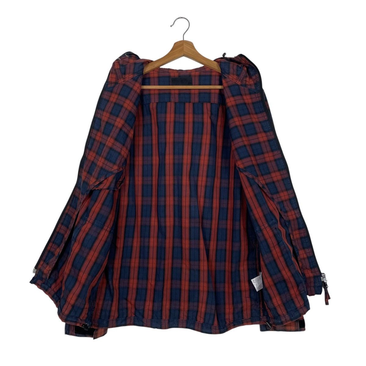 Japanese Brand Japanese Brand Sunny Clouds Hooded Tartan Jacket Size US M / EU 48-50 / 2 - 11 Thumbnail