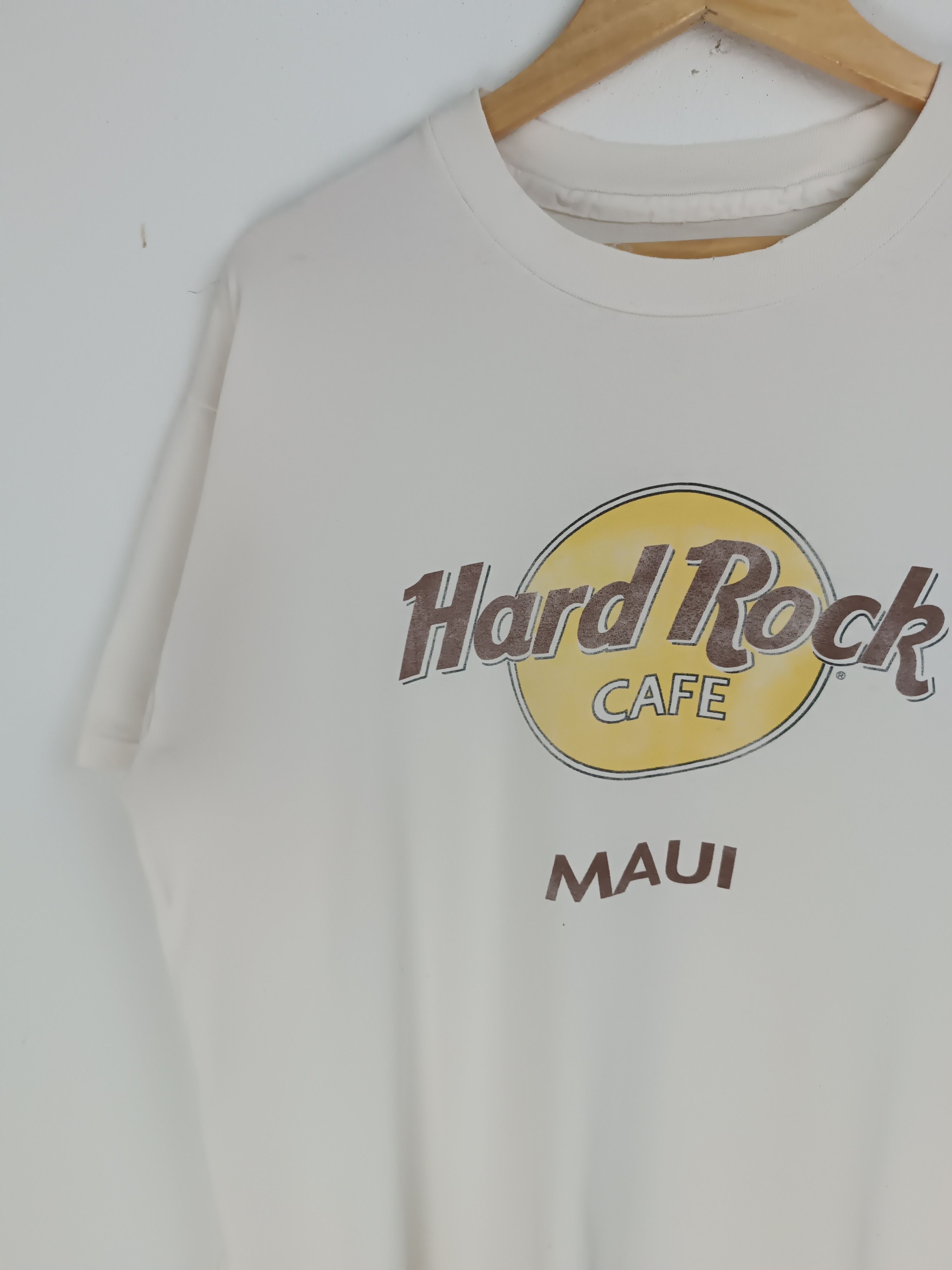 Hard Rock Cafe VINTAGE 90'S HARD ROCK CAFE MAUI SINGLE STITCH MADE IN USA Size US L / EU 52-54 / 3 - 5 Thumbnail