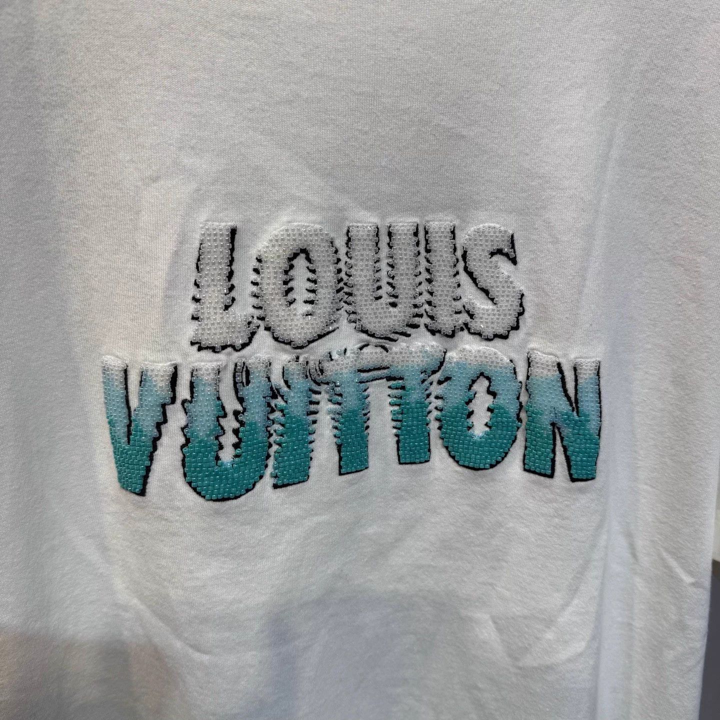 Louis Vuitton LV Diamond short sleeve T-shirt XS new Size US XS / EU 42 / 0 - 3 Thumbnail