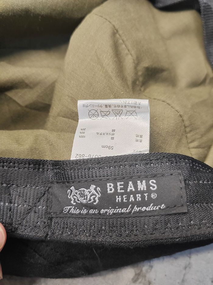 Beams Plus Vintage Beams Cap Hat Size ONE SIZE - 6 Thumbnail