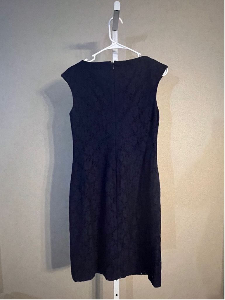 Chaps Women's Chaps Dress, Size 6, Navy Size M / US 6-8 / IT 42-44 - 5 Thumbnail