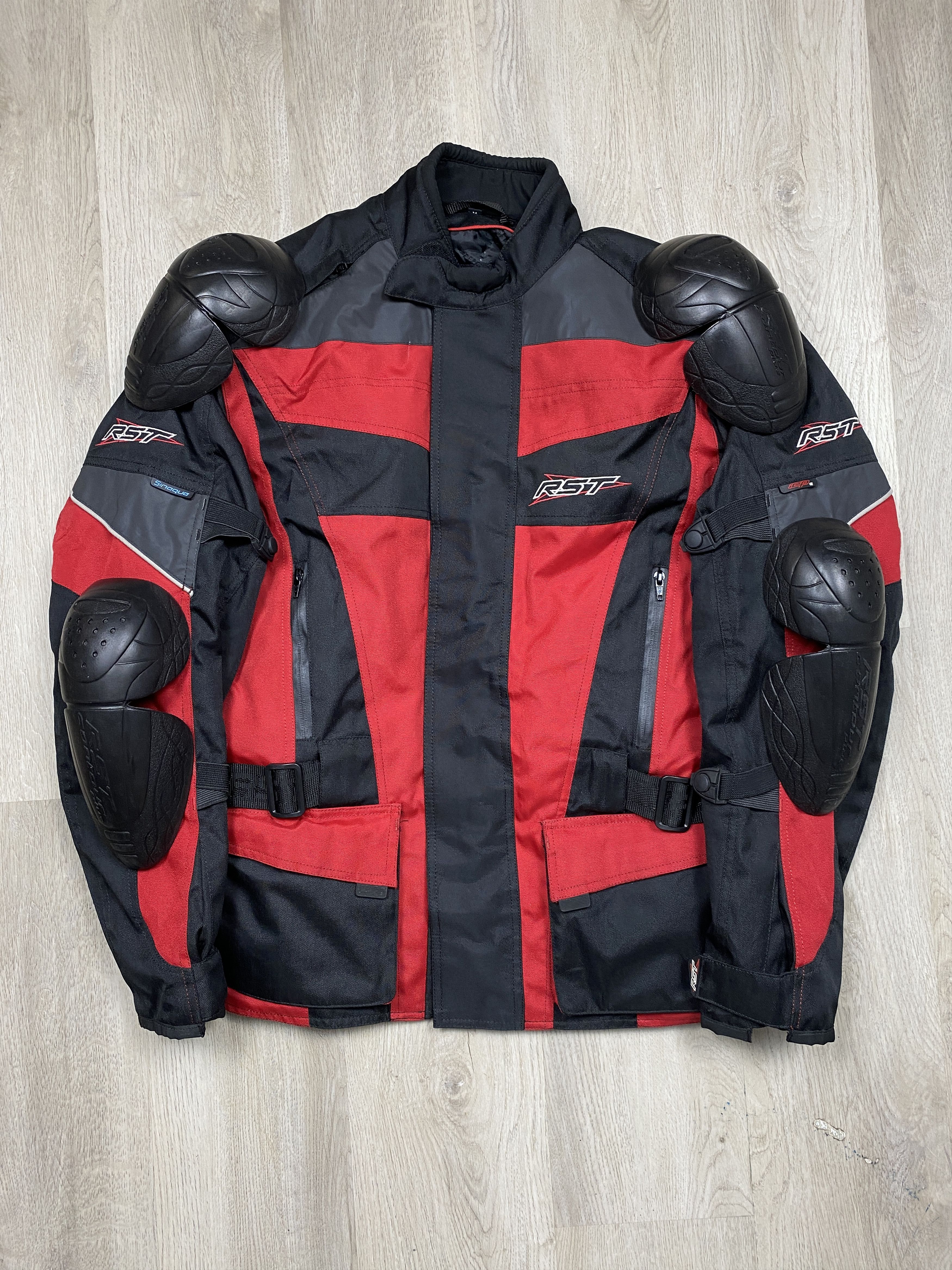 Genuine Leather RST Moto Jacket + Pants Racing Suit Overall Size US M / EU 48-50 / 2 - 12 Thumbnail