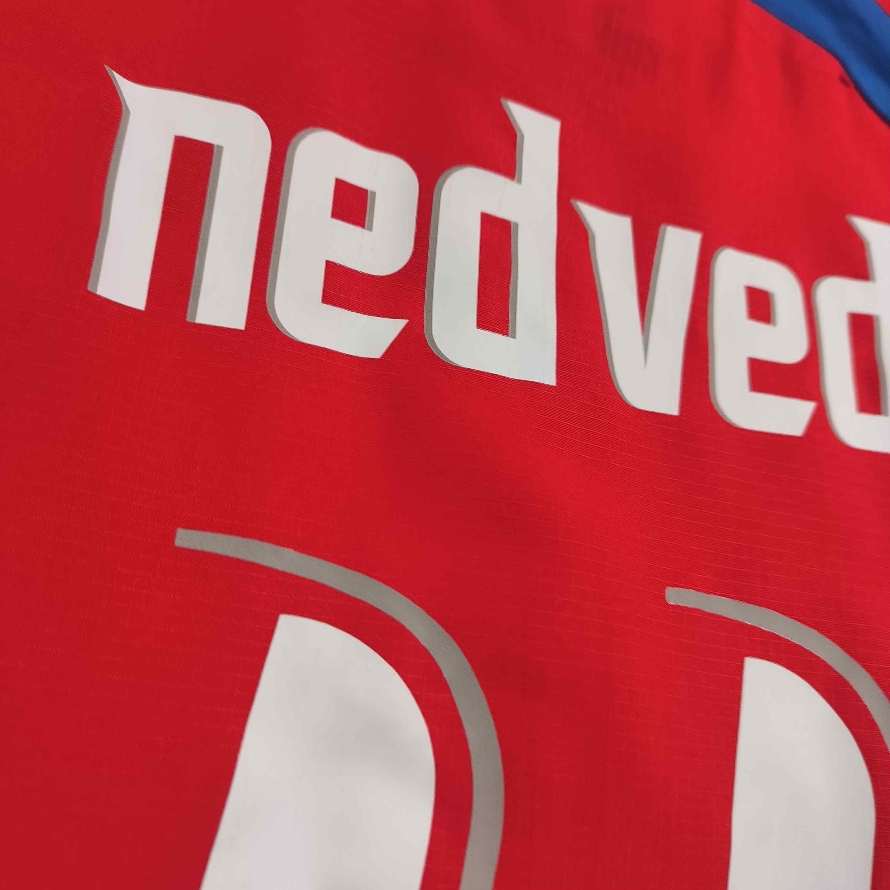Puma Czech Republic 2006-08 Puma home Nedved football jersey XL Size US XL / EU 56 / 4 - 10 Thumbnail