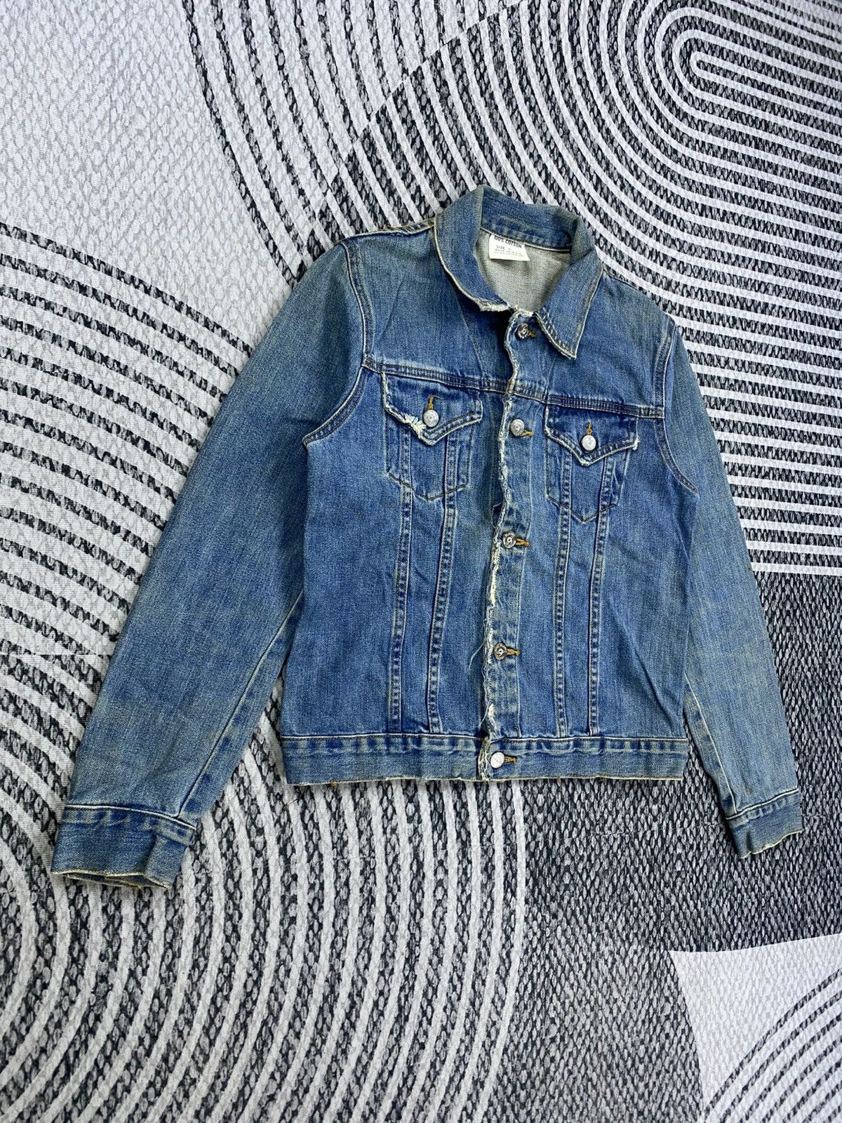 Japanese Brand Vintage Nine Planet Double Pocket Fullbutton Denim Jacket Size US S / EU 44-46 / 1 - 3 Thumbnail