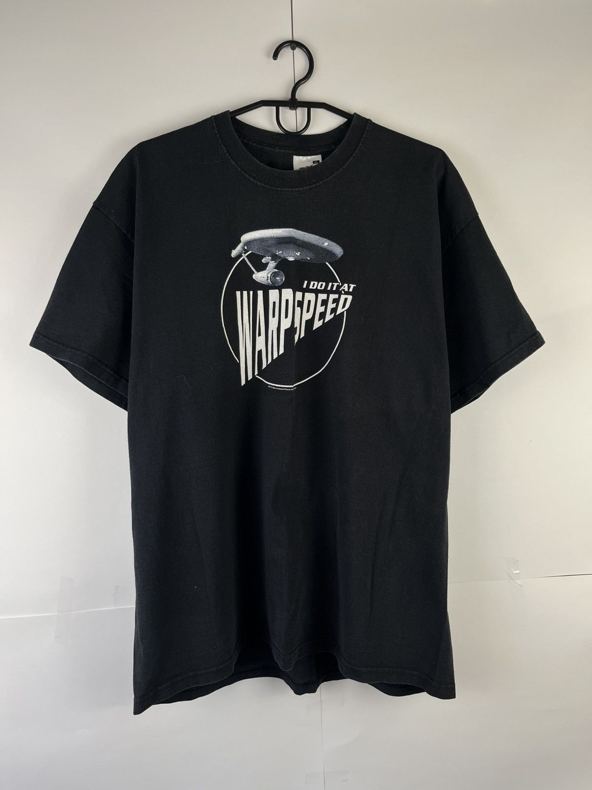 Vintage Star Trek Warp Speed Vintage 00’s Rare Tee Shirt Size US XL / EU 56 / 4 - 1 Thumbnail